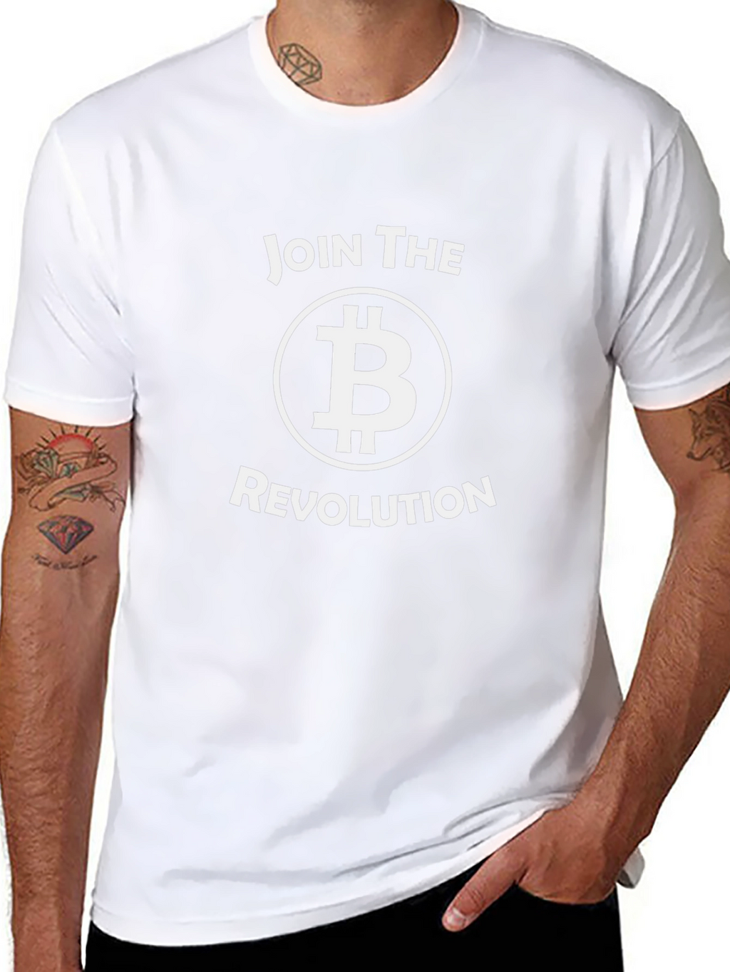 Join the Revolution Bitcoin Graphic Tee