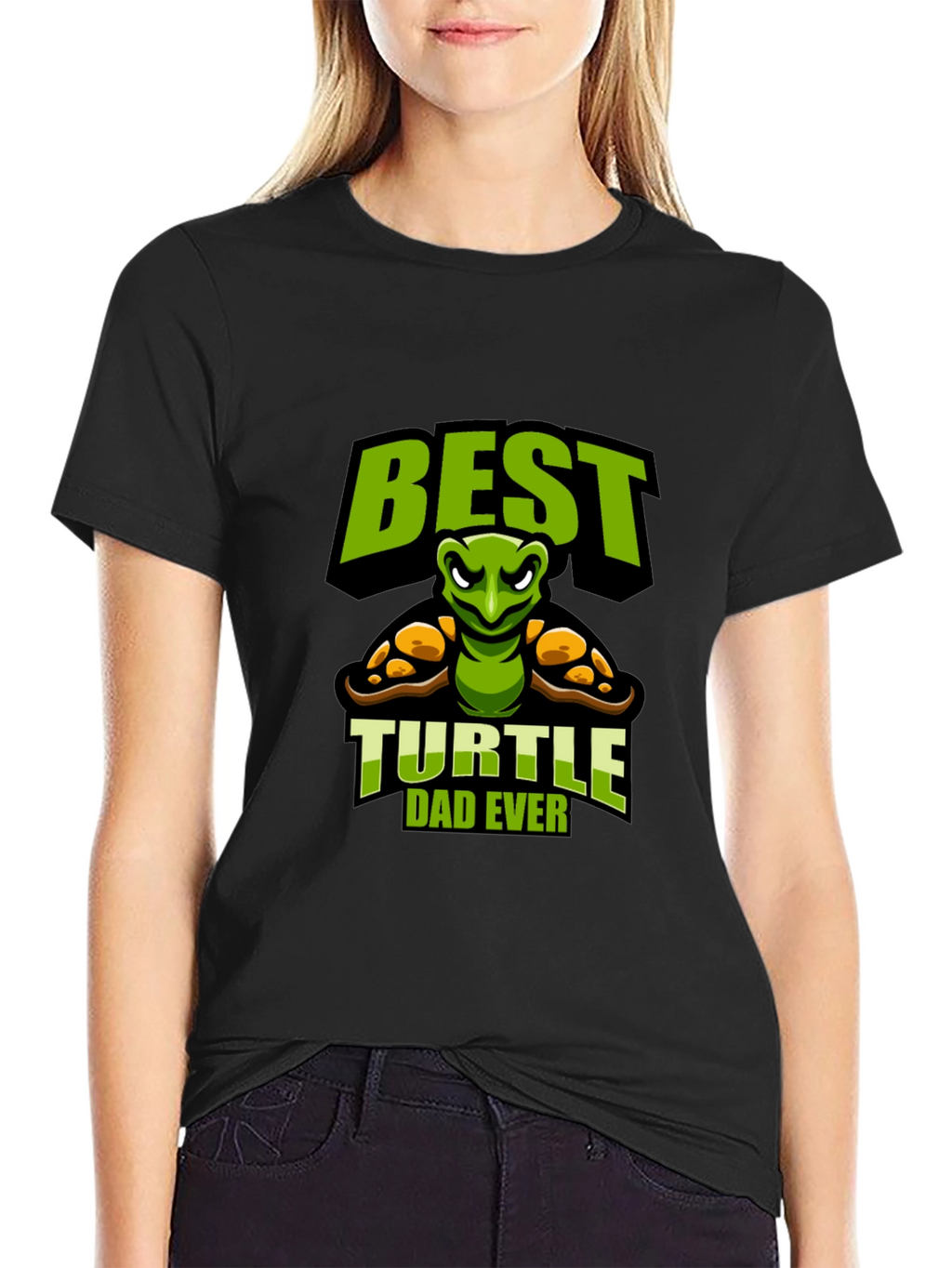 Best Turtle Dad Ever Graphic T-Shirt