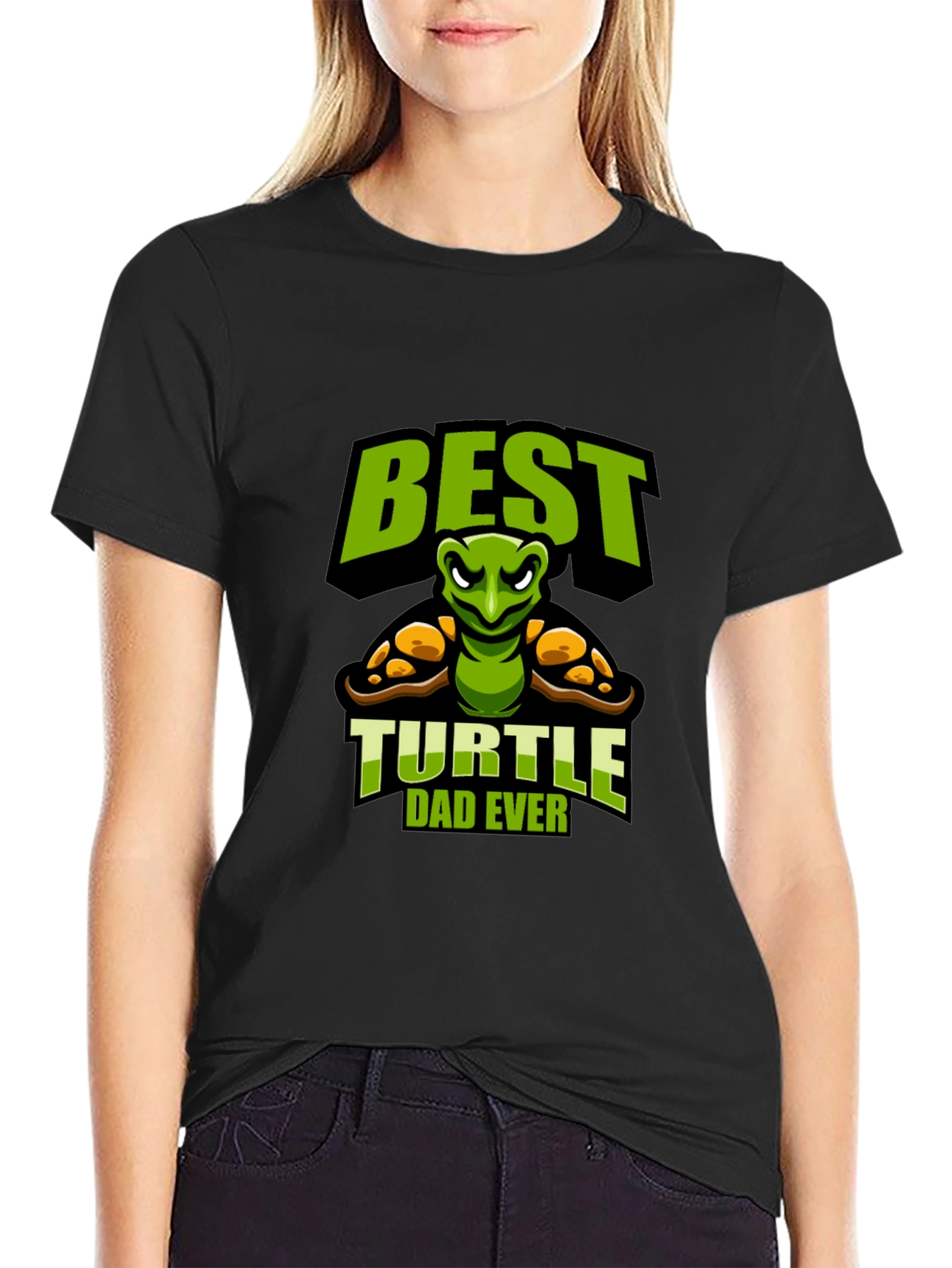 Best Turtle Dad Ever Graphic T-Shirt