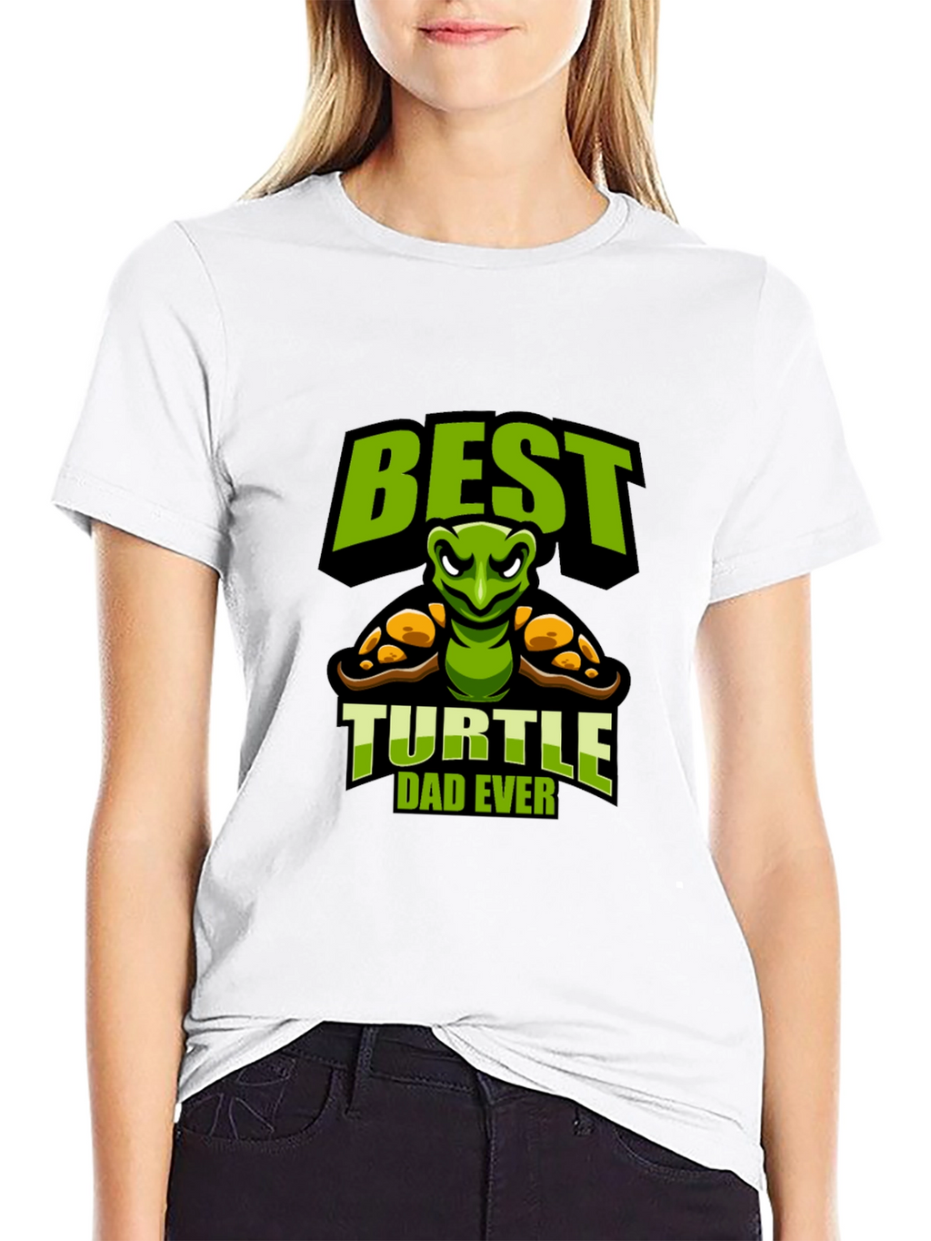 Best Turtle Dad Ever Graphic T-Shirt