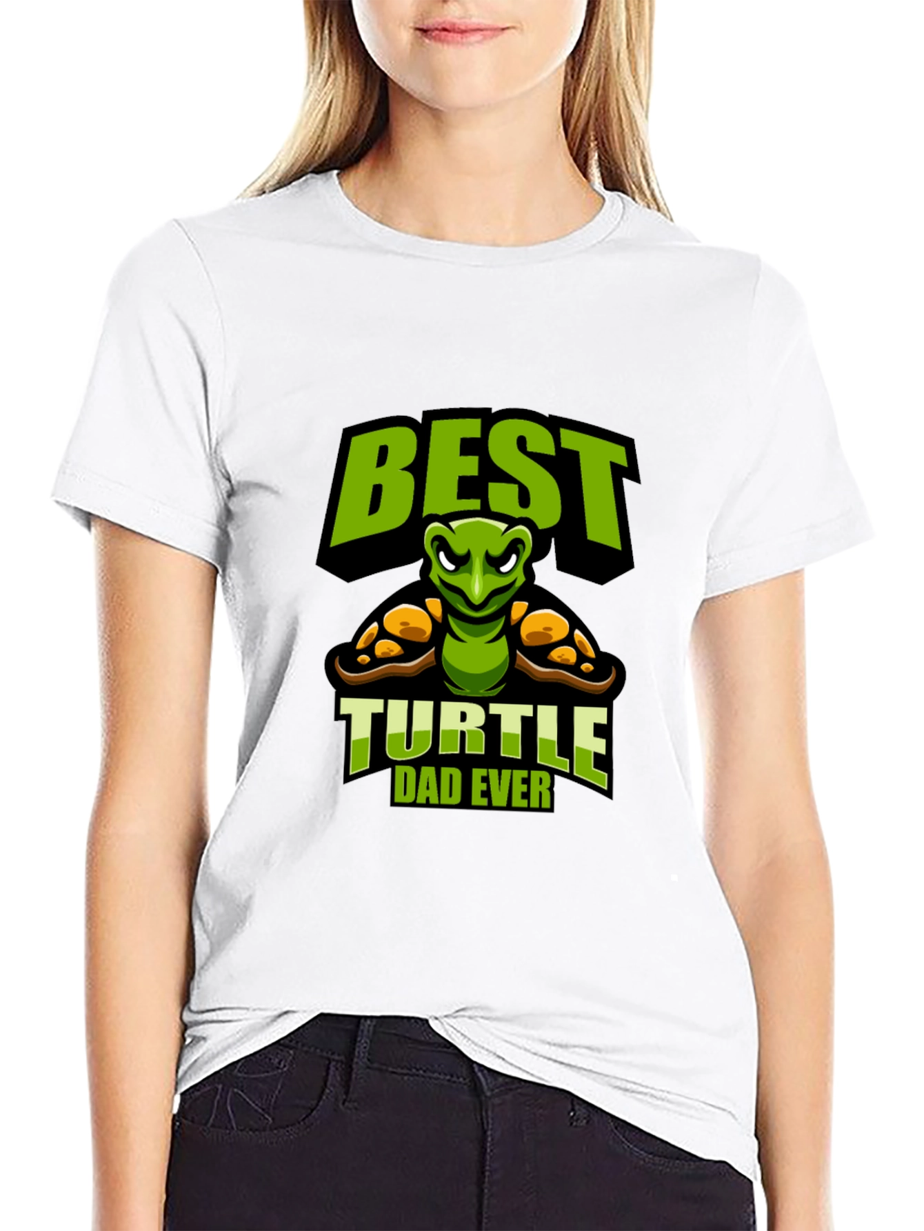 Best Turtle Dad Ever Graphic T-Shirt