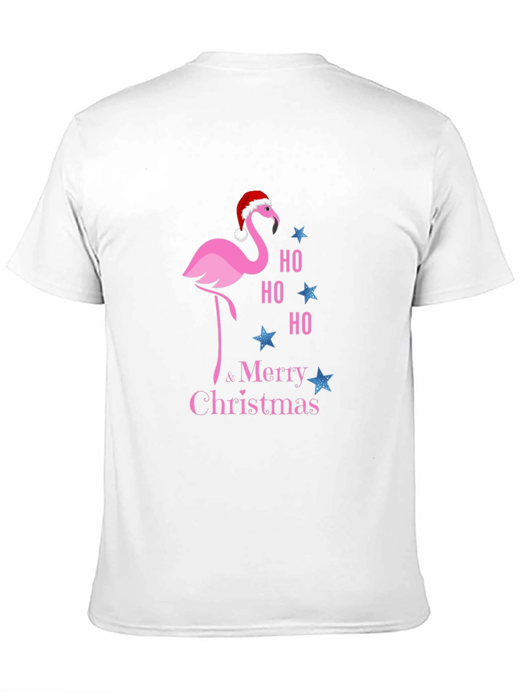 Festive Flamingo Christmas T-Shirt
