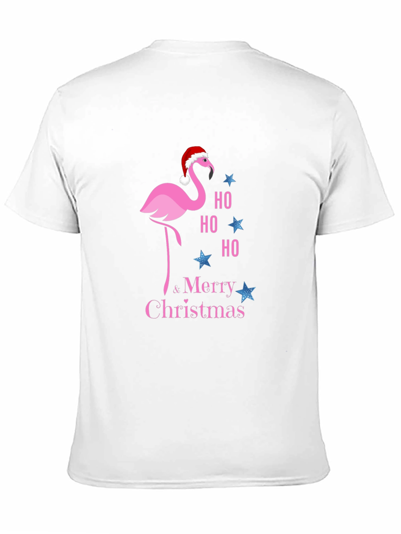 Festive Flamingo Christmas T-Shirt