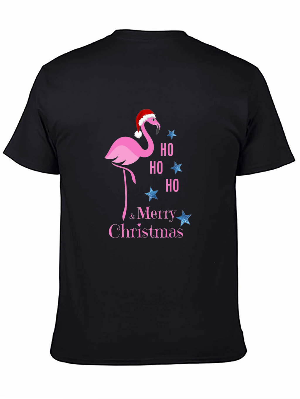 Festive Flamingo Christmas T-Shirt