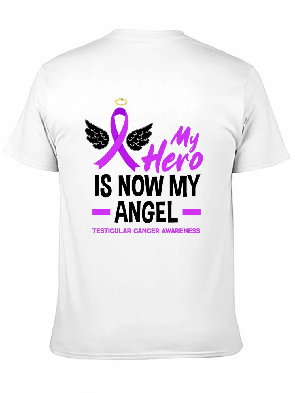 Hero Angel Cancer Awareness T-Shirt