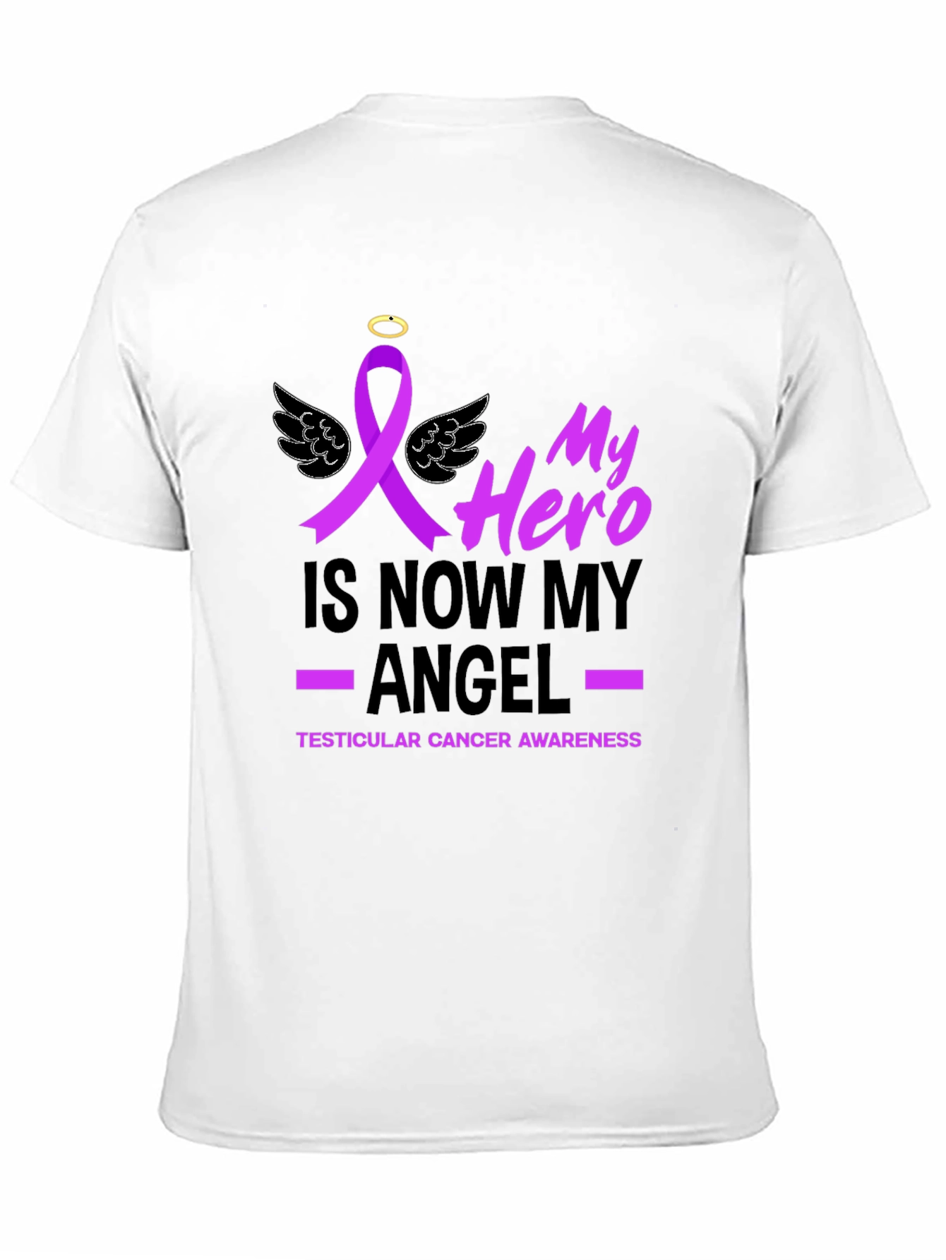 Hero Angel Cancer Awareness T-Shirt