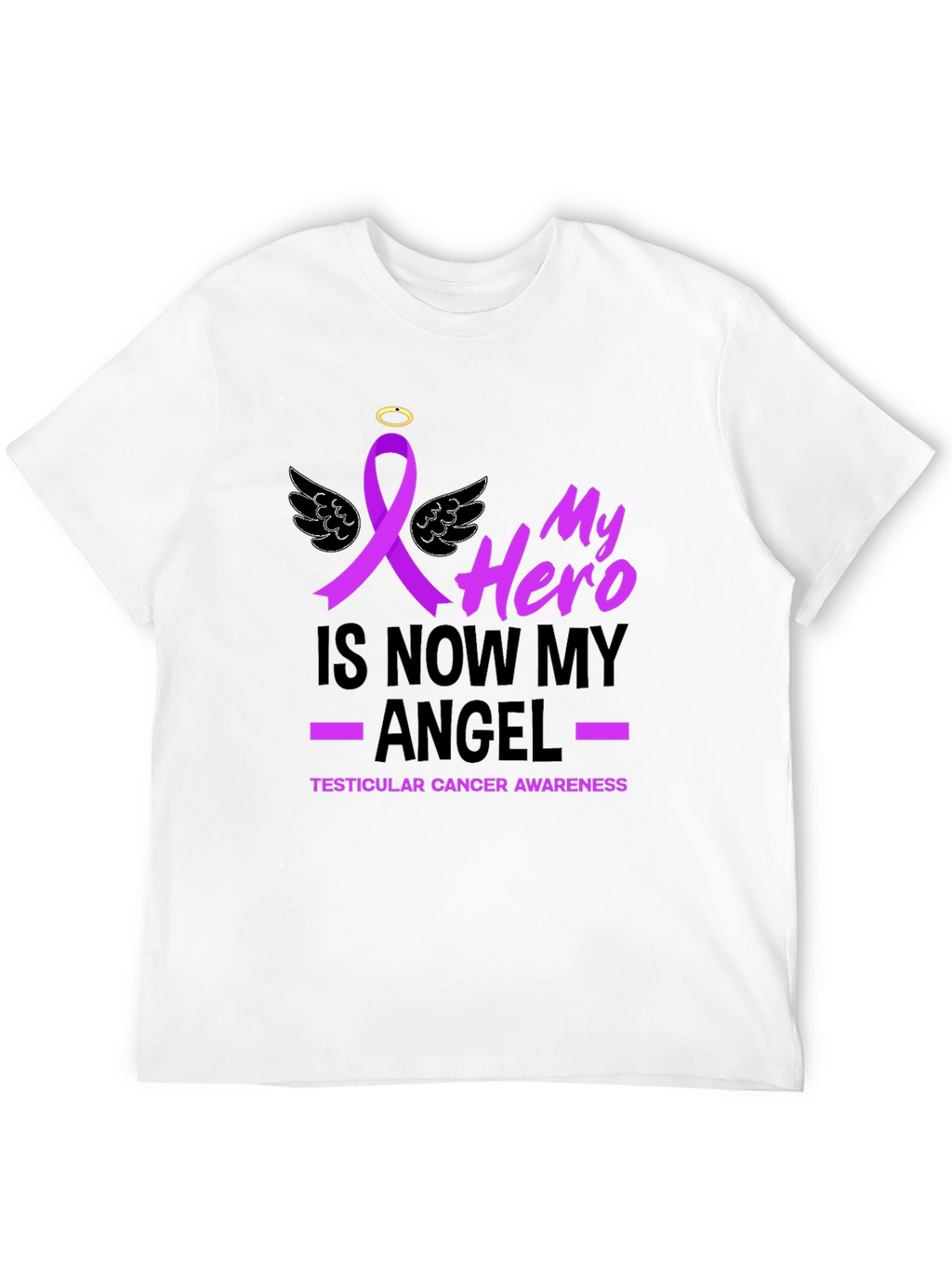 Hero Angel Cancer Awareness T-Shirt