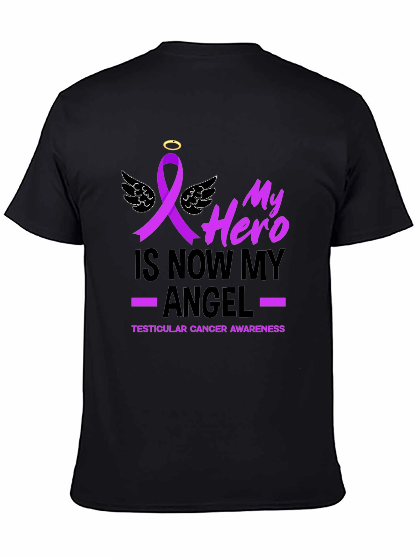 Hero Angel Cancer Awareness T-Shirt