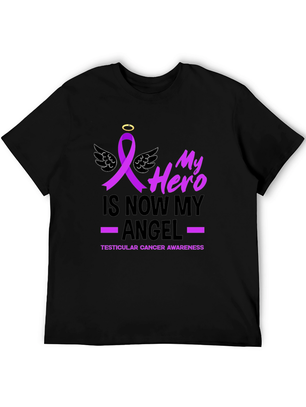 Hero Angel Cancer Awareness T-Shirt