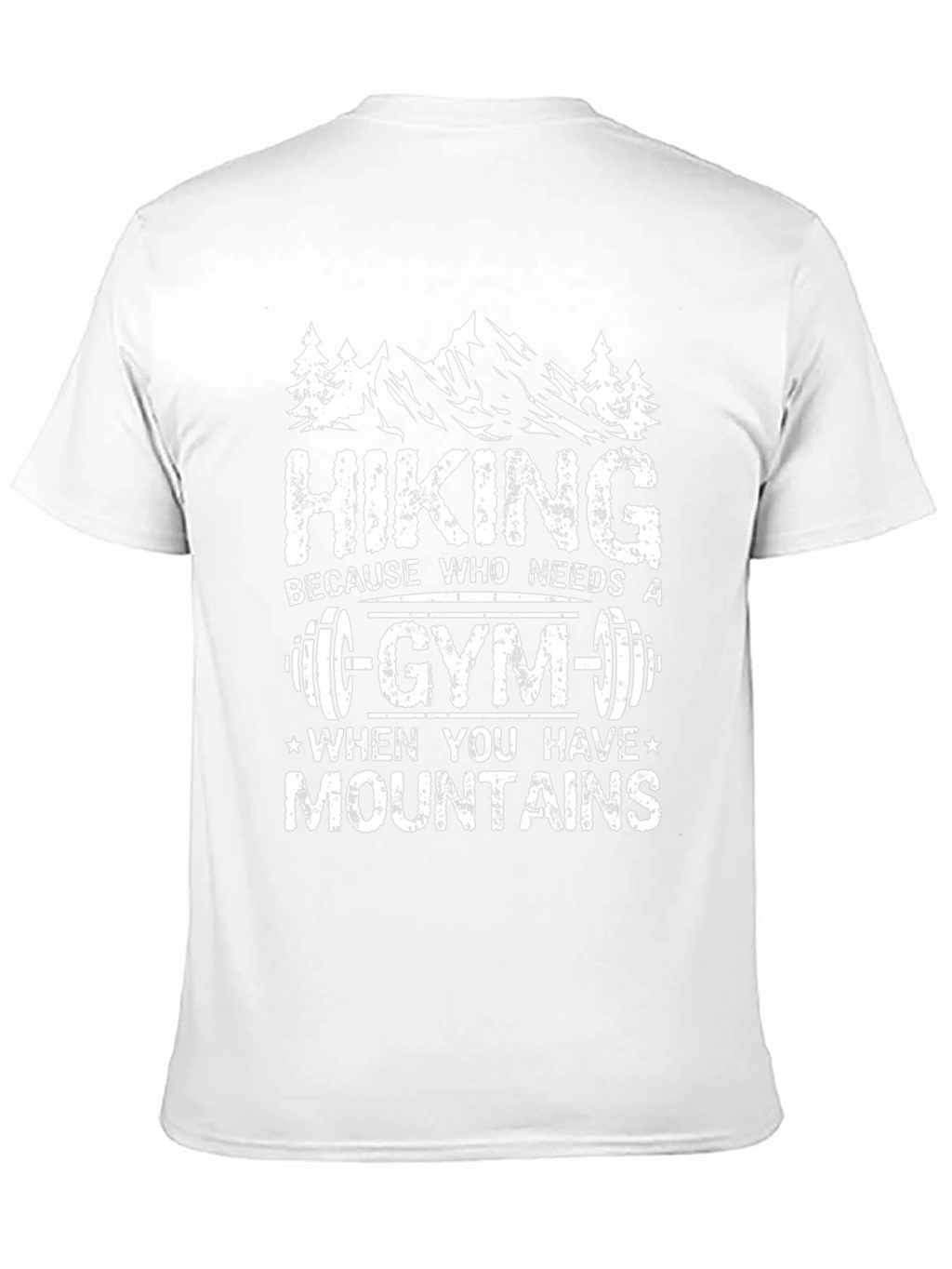 Hiking Gym Mountains T-Shirt - Outdoor Adventure Tee