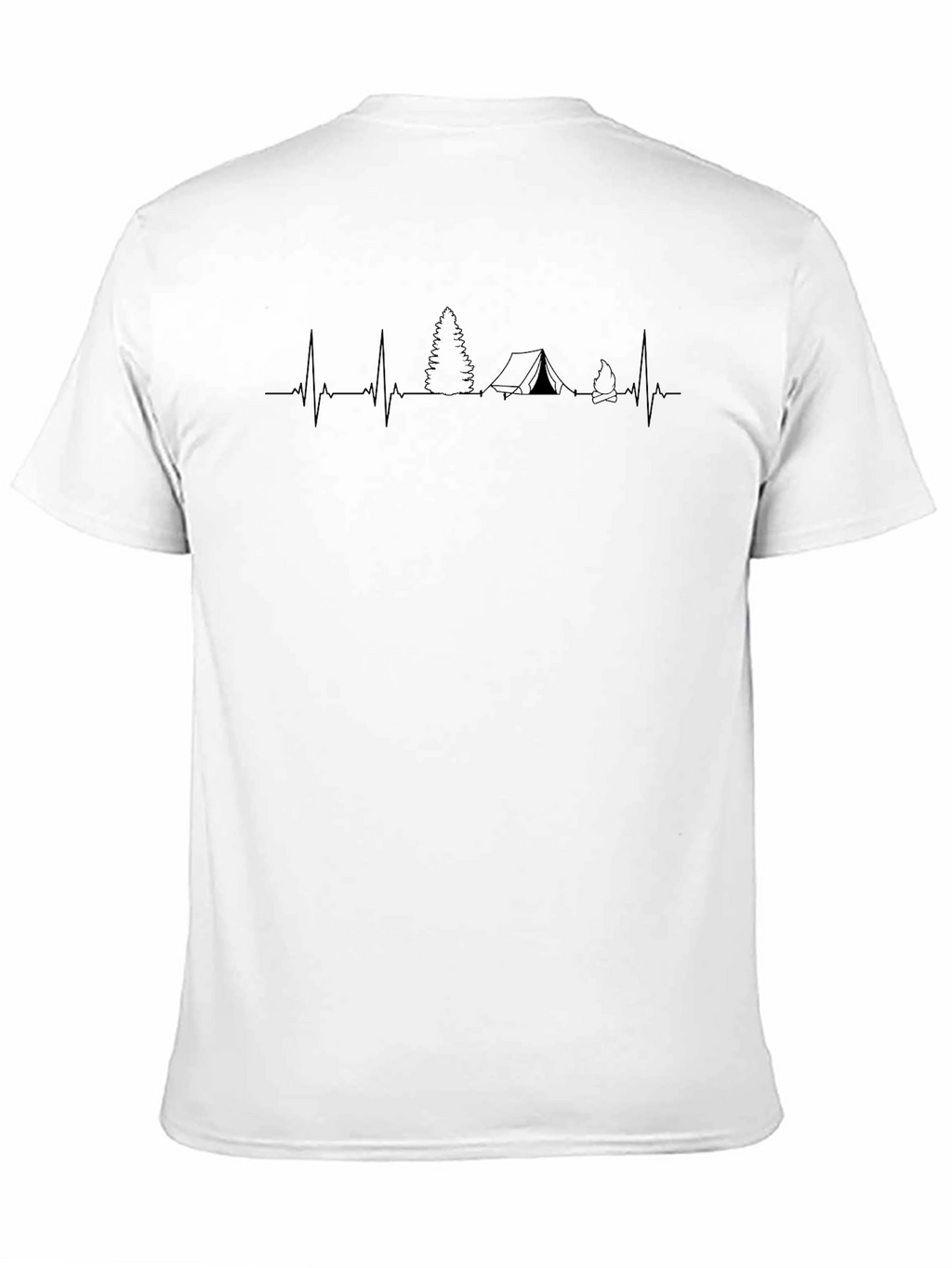 Camping Heartbeat T-Shirt