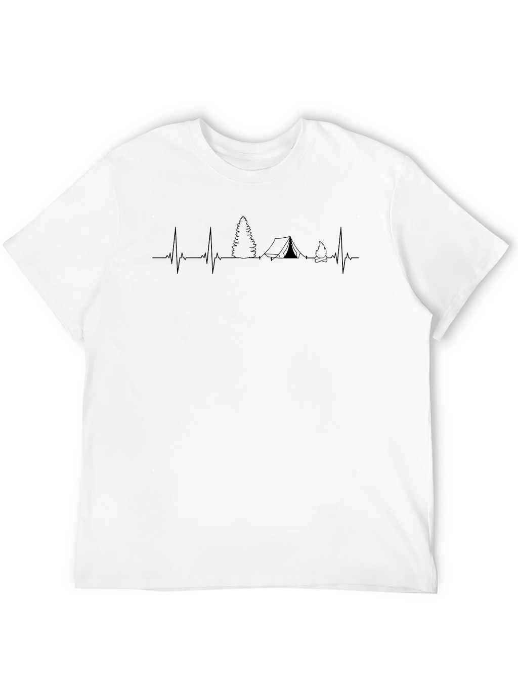 Camping Heartbeat T-Shirt