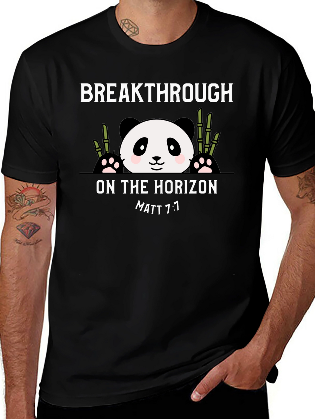 Breakthrough Panda T-Shirt - Matt 1:1