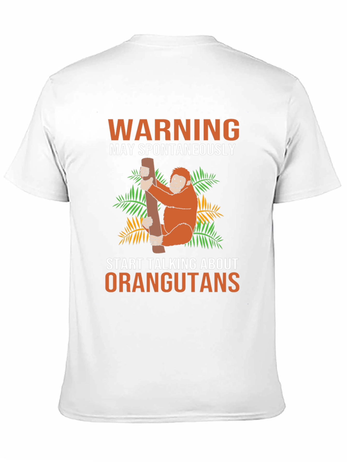 Warning: Orangutan Lovers Graphic Tee