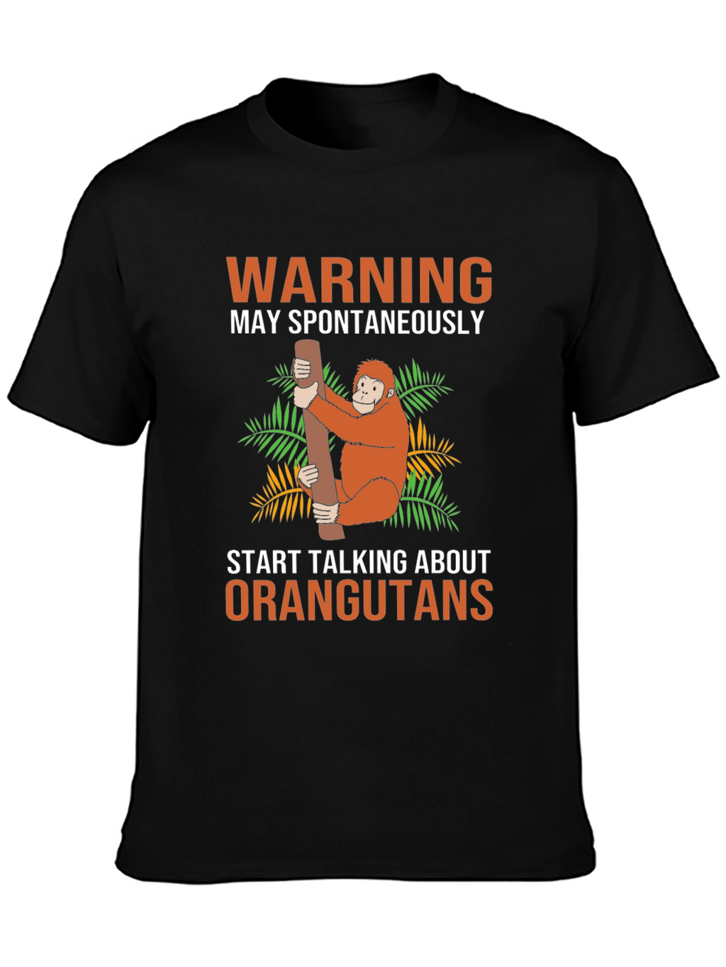 Warning: Orangutan Lovers Graphic Tee