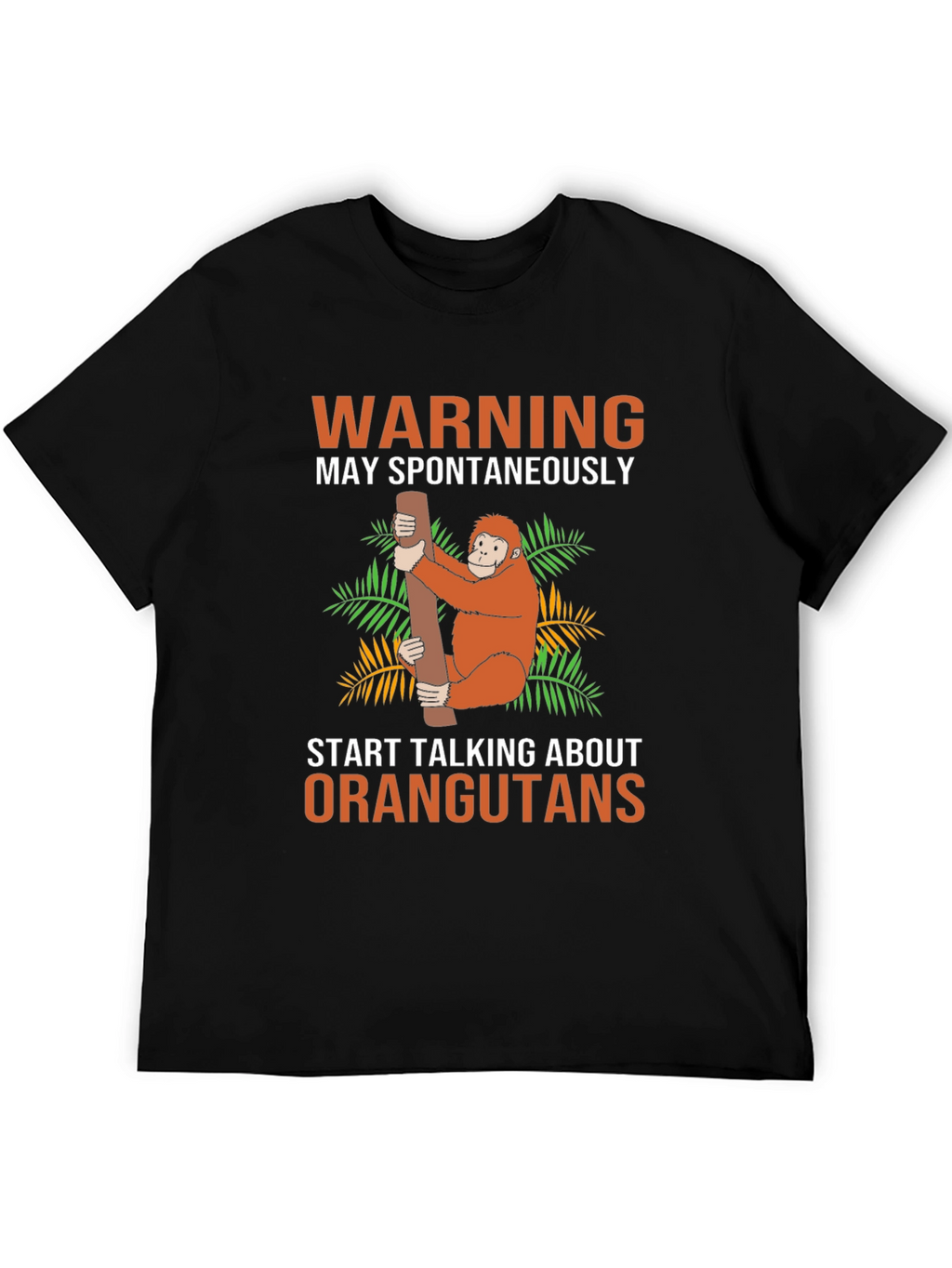 Warning: Orangutan Lovers Graphic Tee