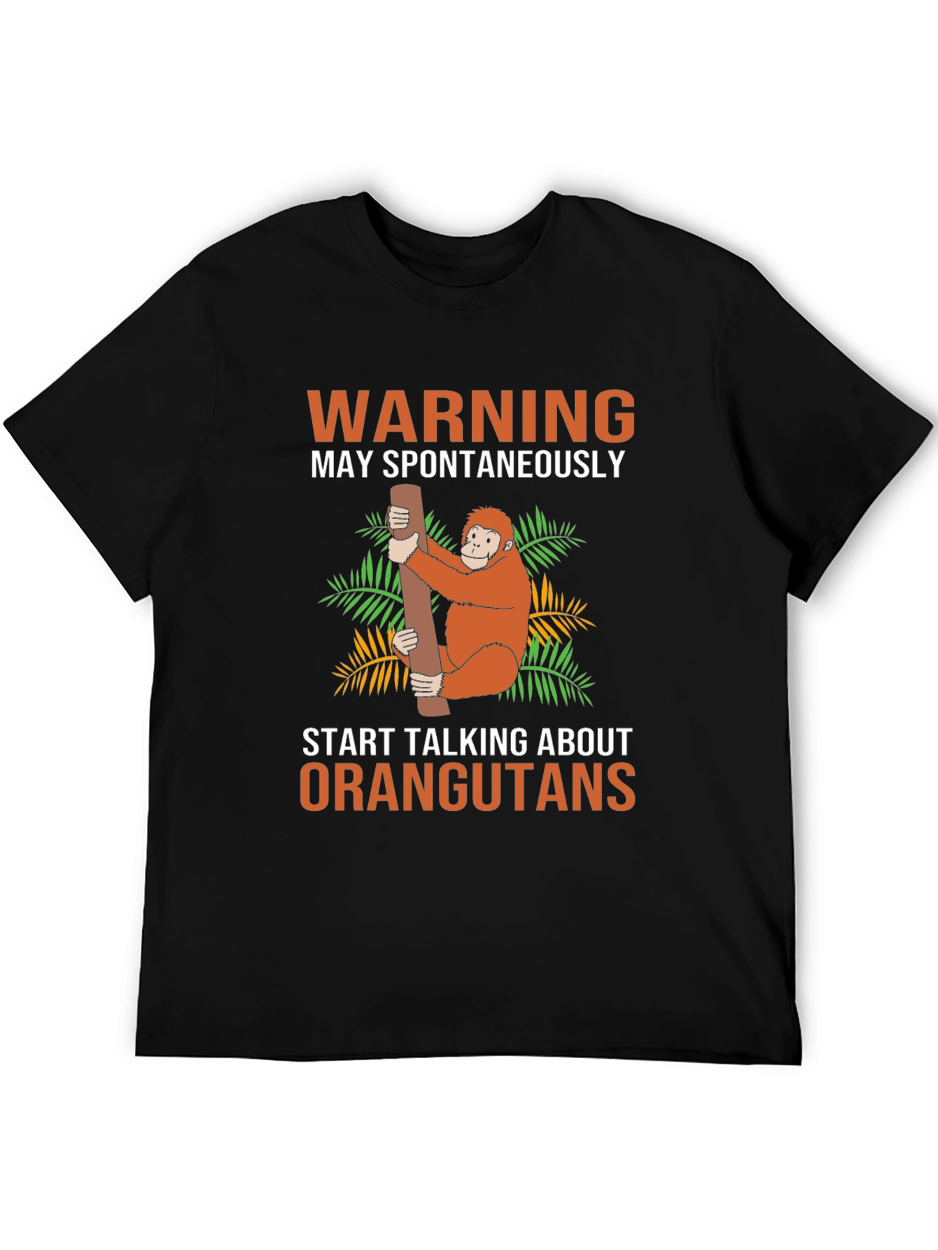 Warning: Orangutan Lovers Graphic Tee
