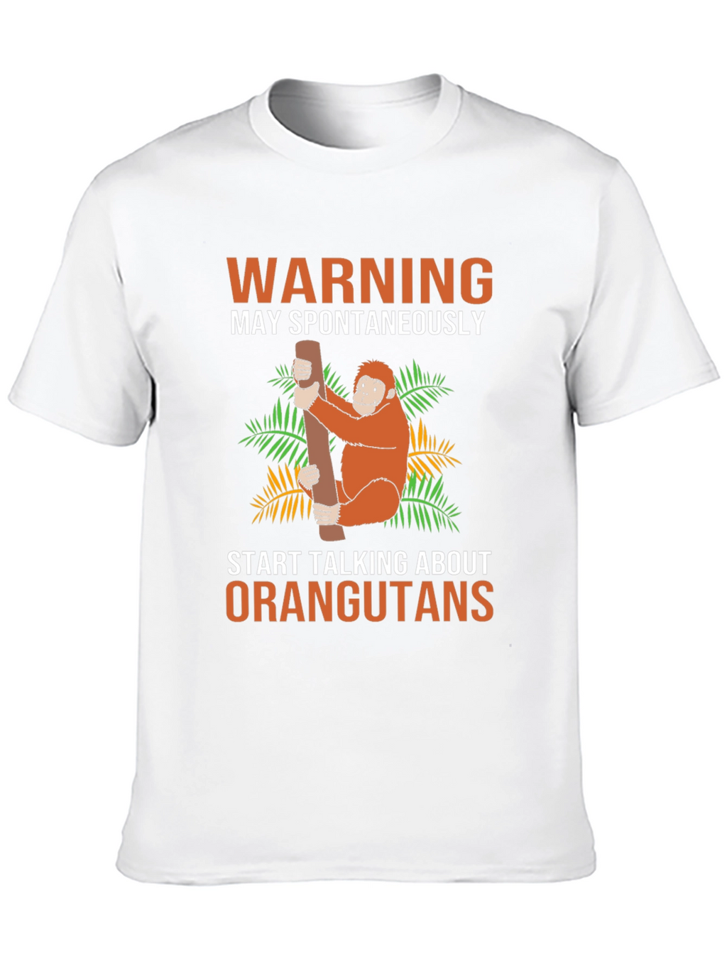 Warning: Orangutan Lovers Graphic Tee
