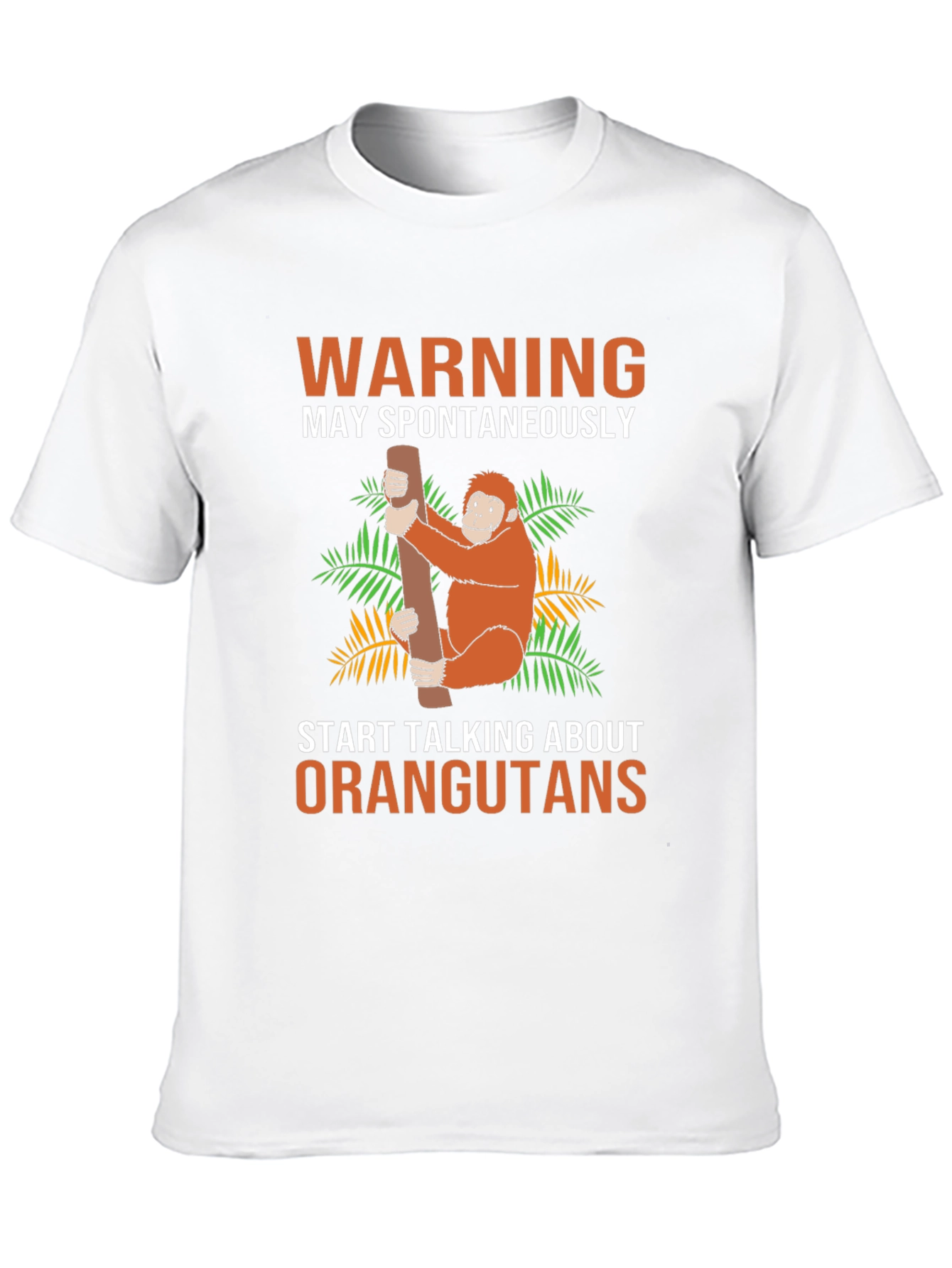 Warning: Orangutan Lovers Graphic Tee