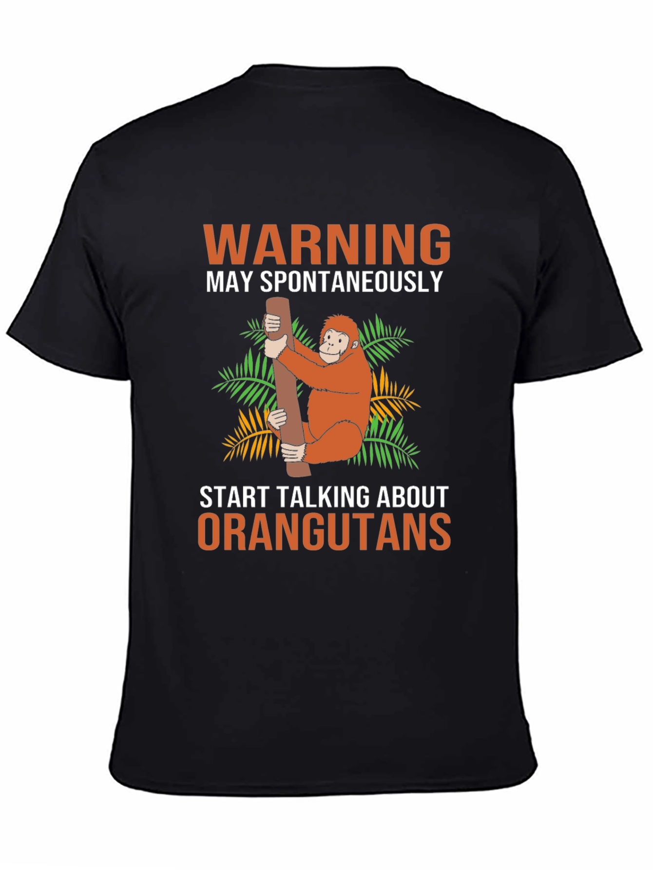 Warning: Orangutan Lovers Graphic Tee