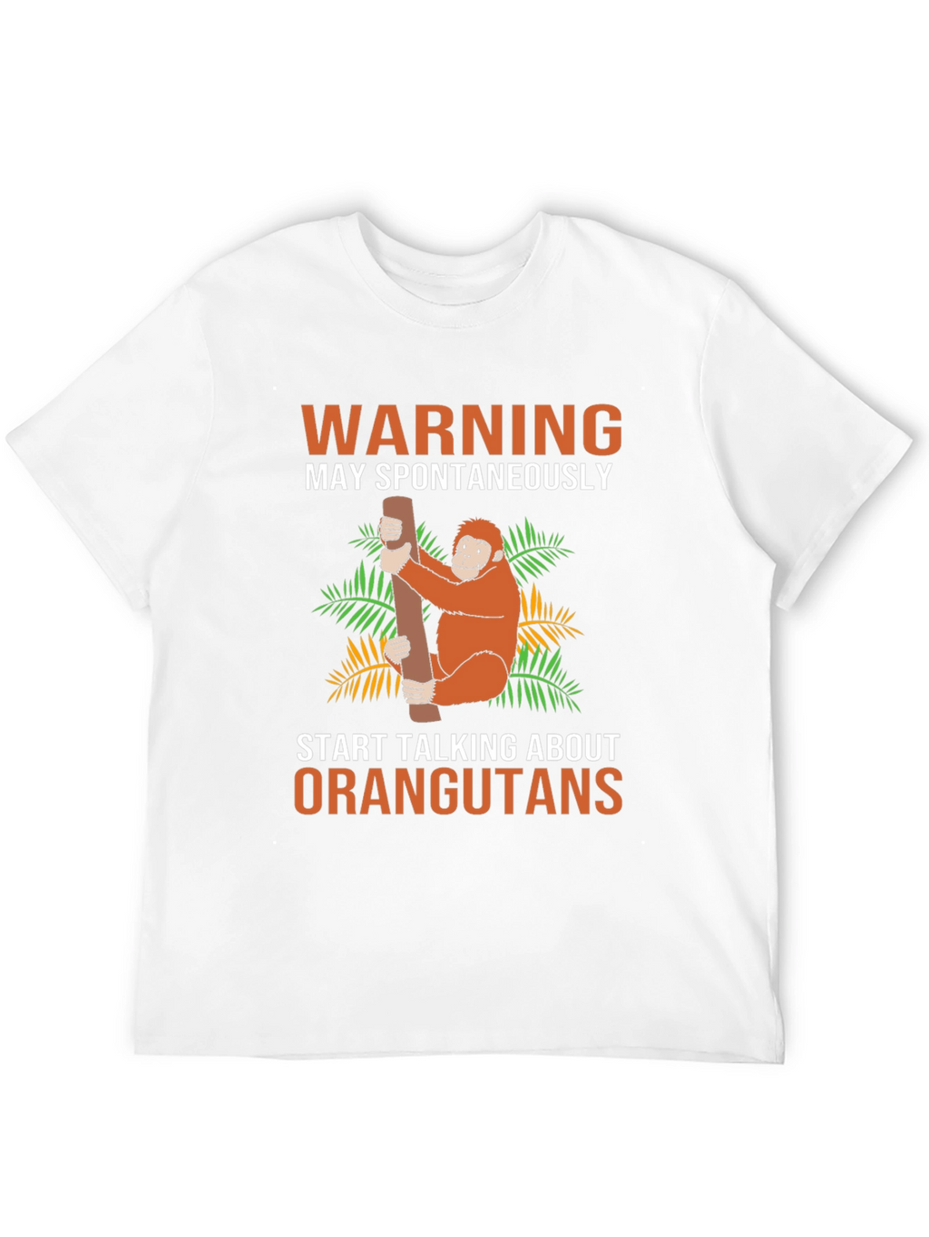 Warning: Orangutan Lovers Graphic Tee