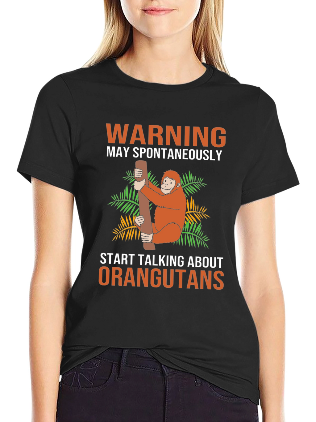 Warning: Orangutan Lovers Graphic Tee