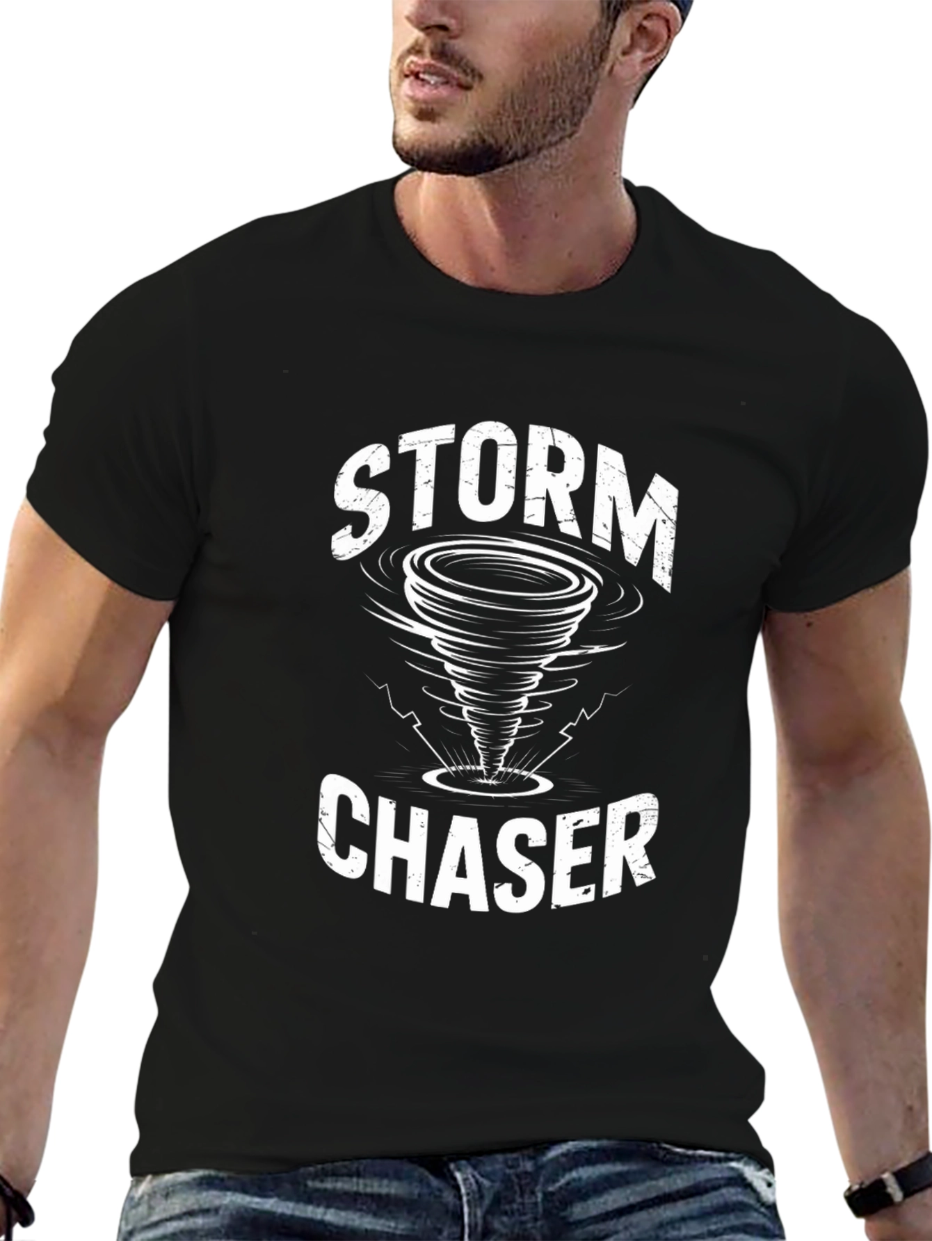 Storm Chaser Graphic T-Shirt - Weather Enthusiast Tee