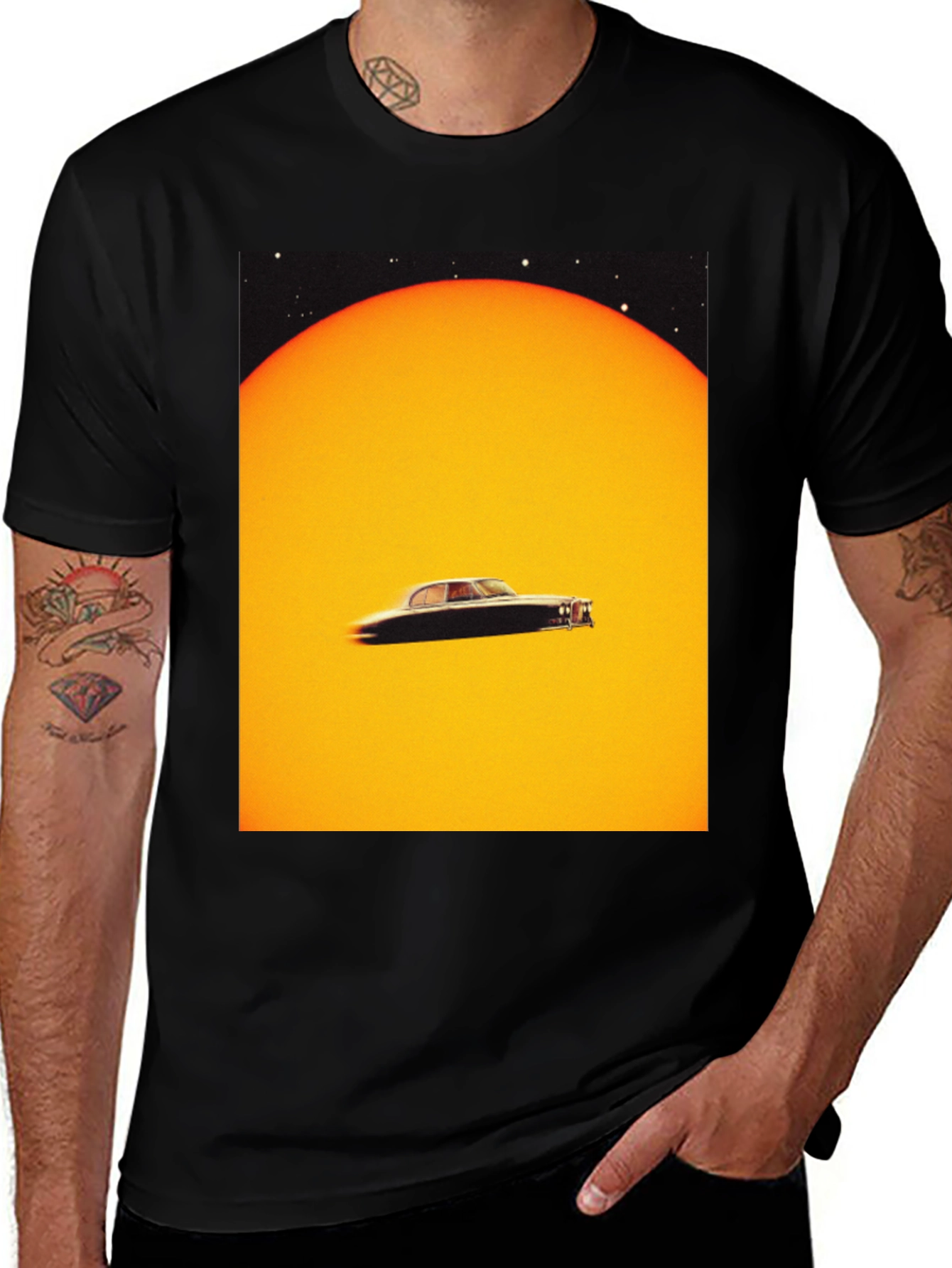 Retro Car Graphic Tee