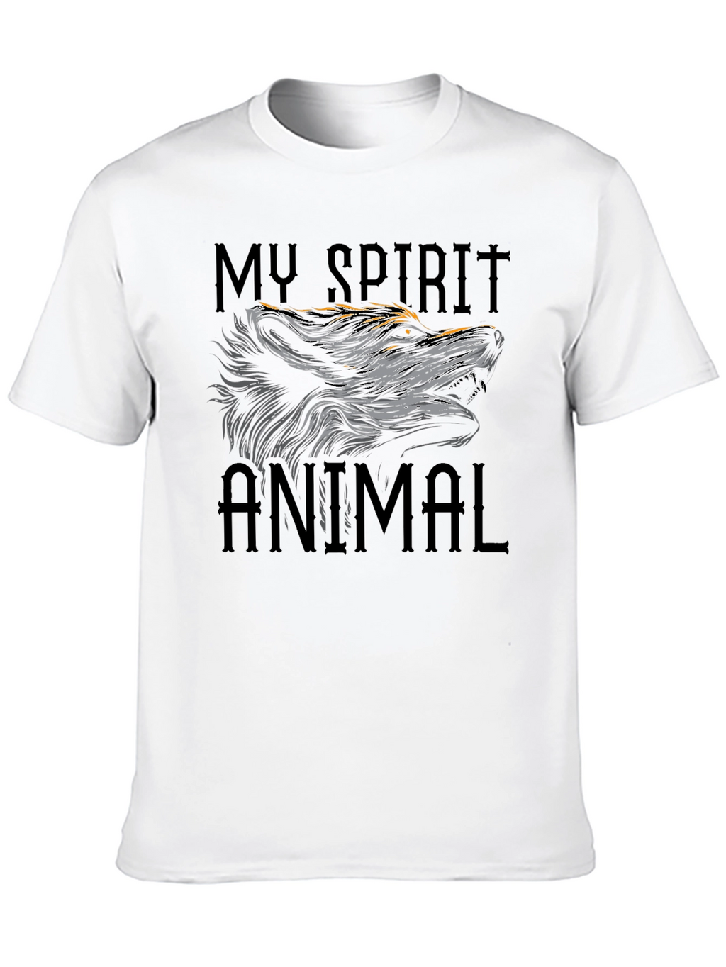 My Spirit Animal Graphic T-Shirt Black