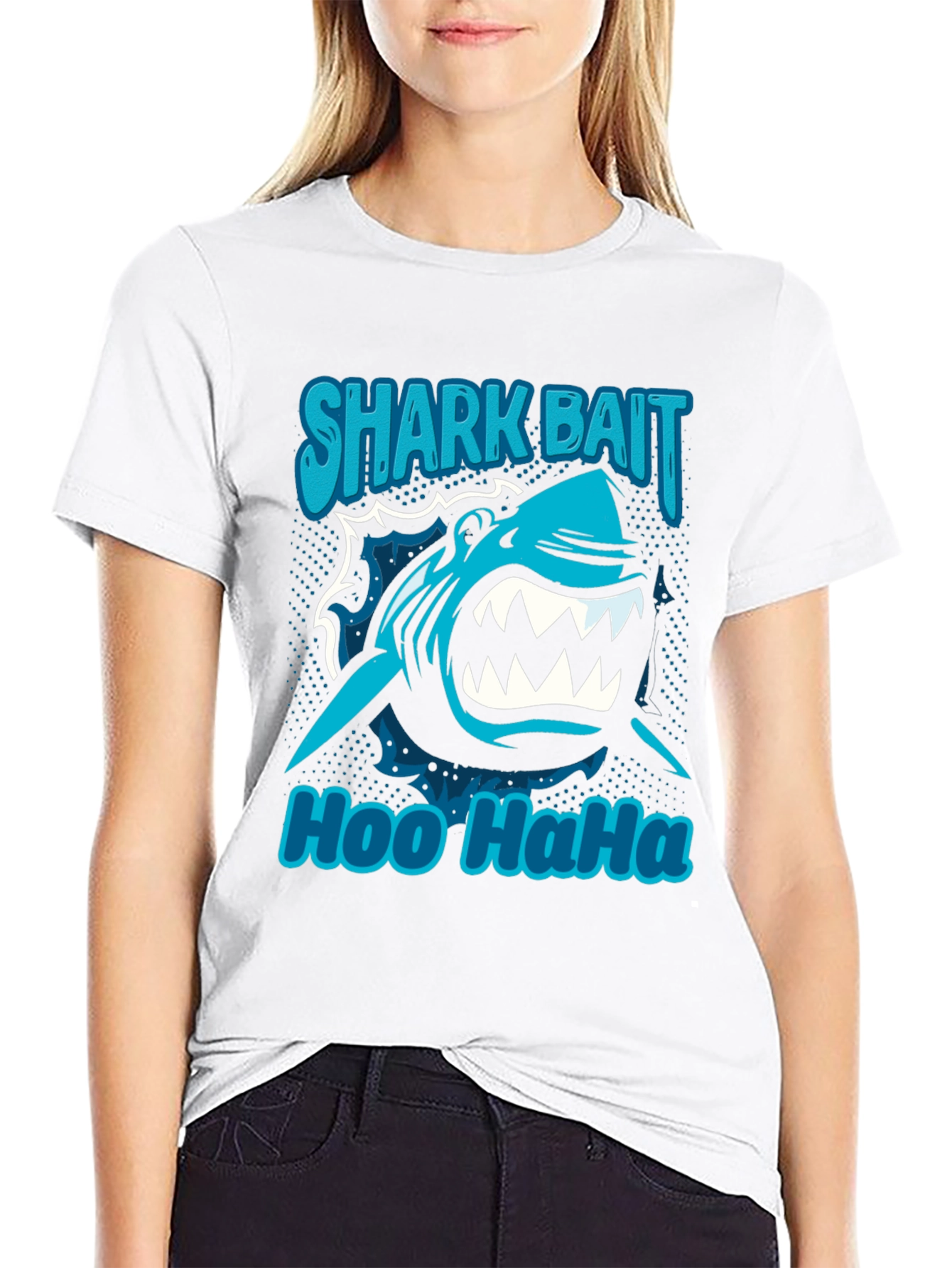 Shark Bait Hoo Haha Graphic Tee