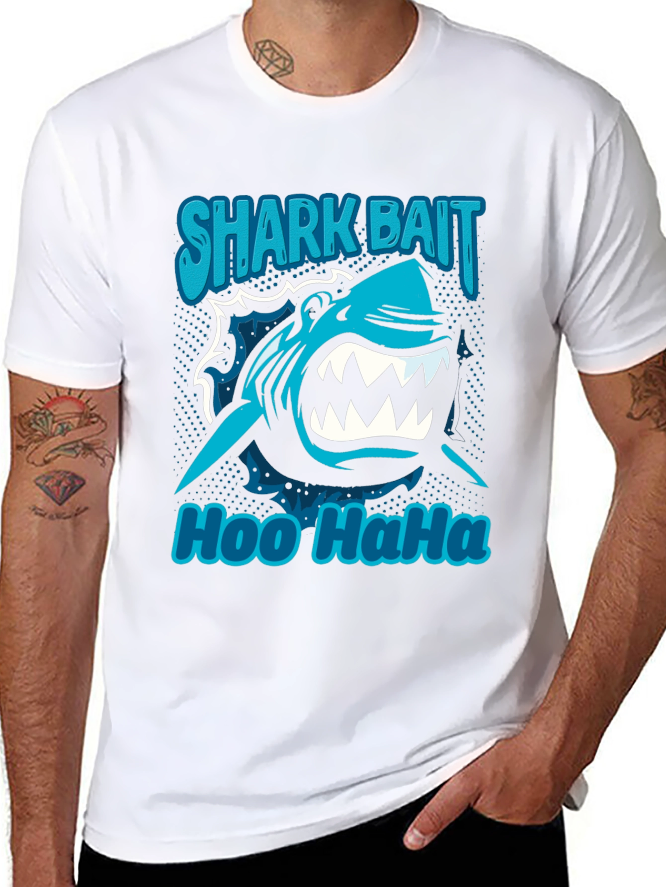 Shark Bait Hoo Haha Graphic Tee