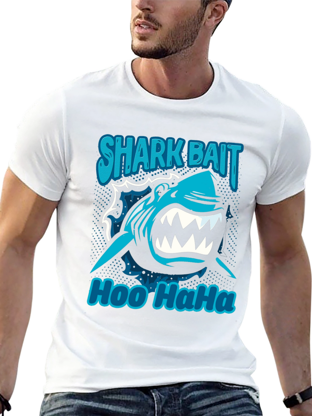 Shark Bait Hoo Haha Graphic Tee
