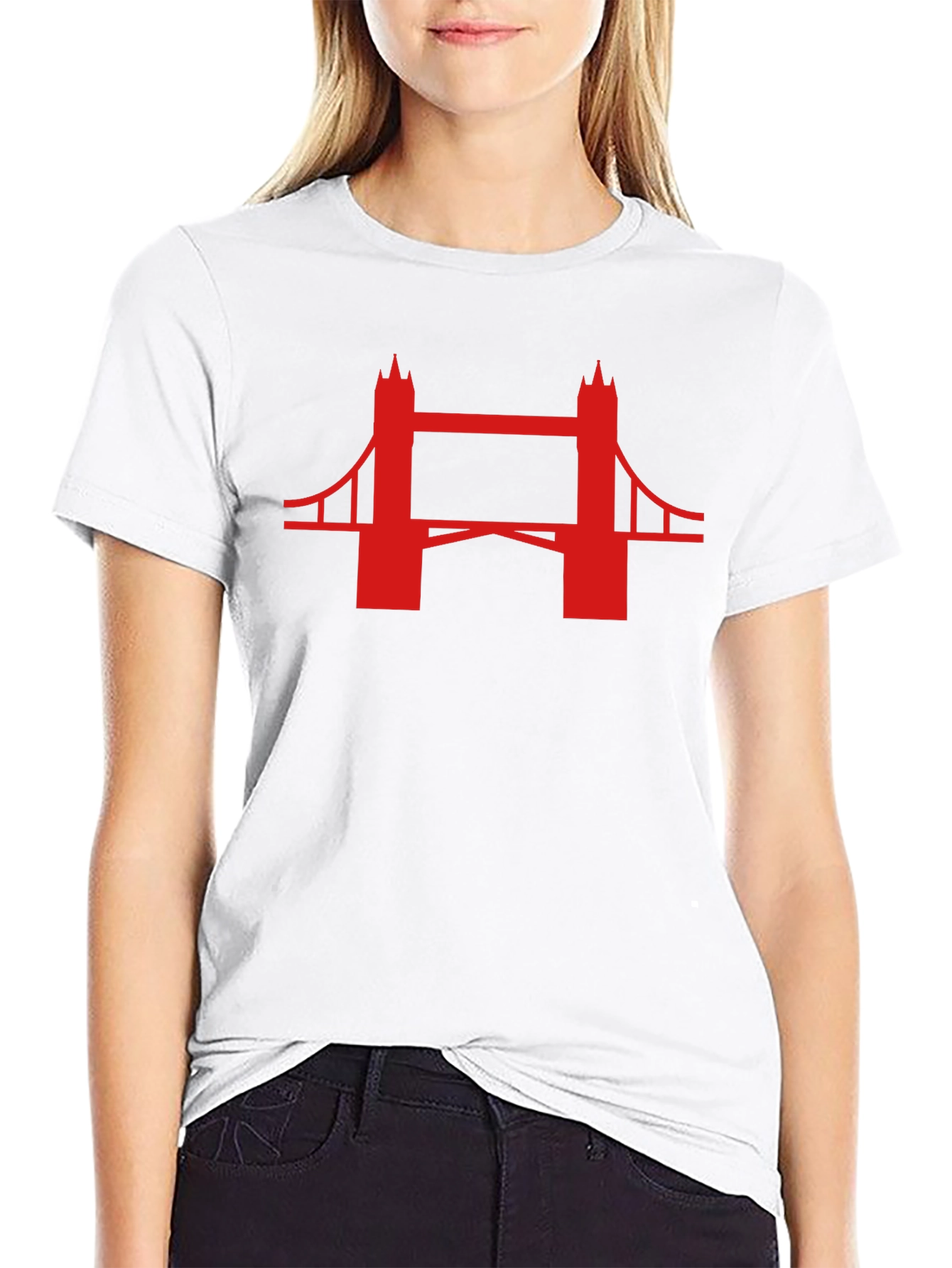 London Bridge Graphic Tee - Classic Black