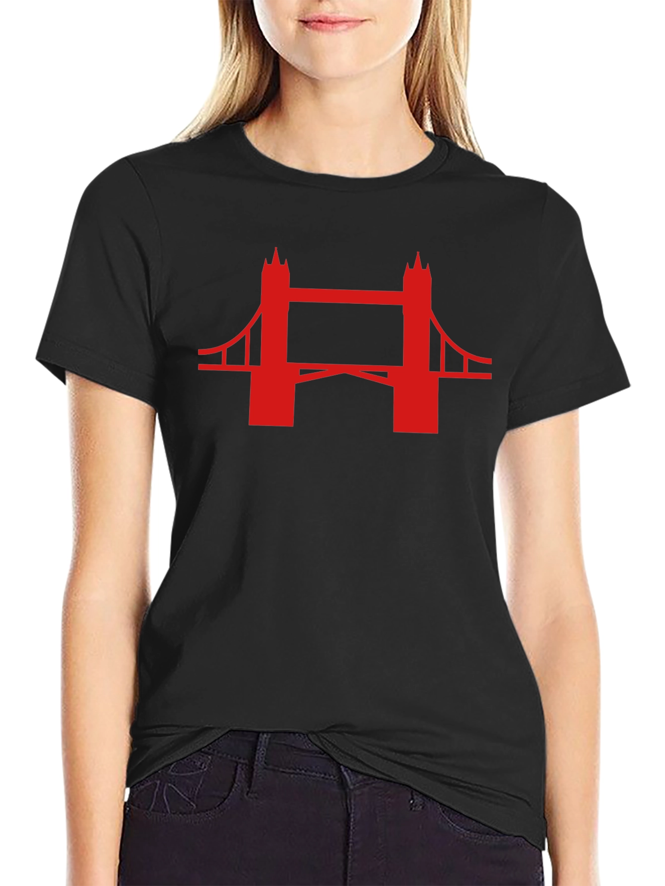 London Bridge Graphic Tee - Classic Black