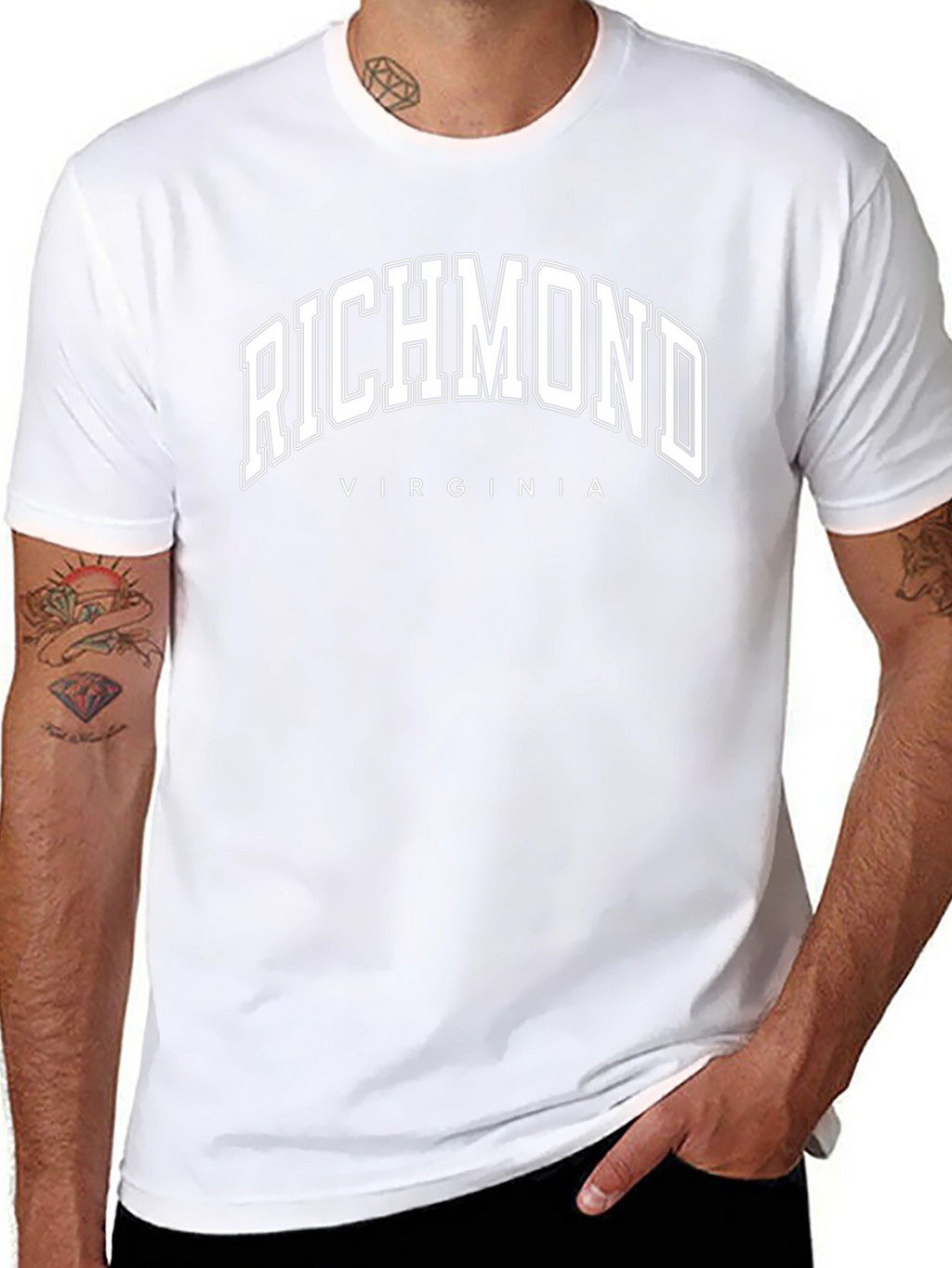 Richmond Virginia T-Shirt - Classic College Style