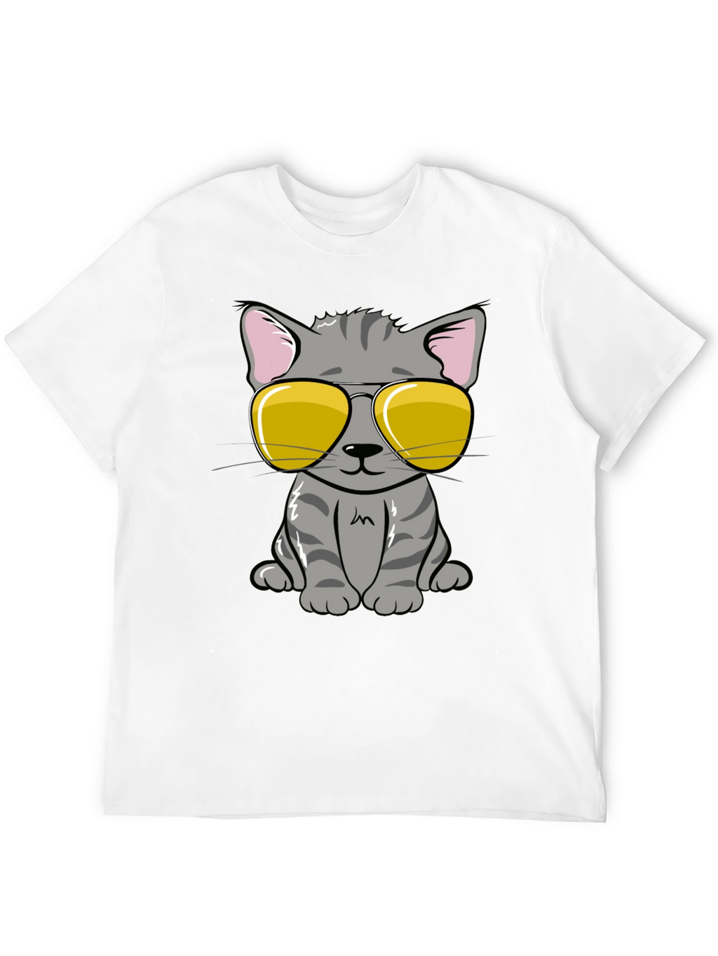 Cool Cat T-Shirt - Stylish Graphic Tee