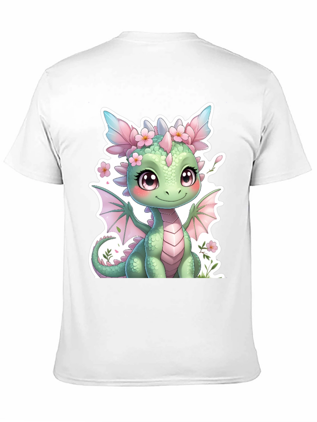 Cute Dragon Graphic Tee - Stylish Black T-Shirt