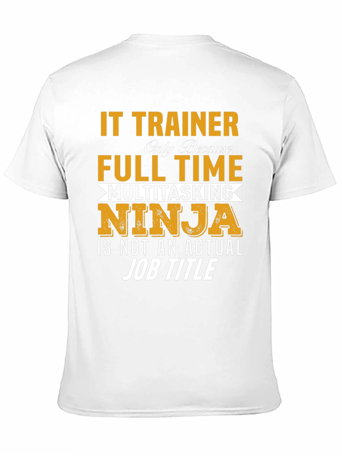 IT Trainer Novelty Graphic Tee