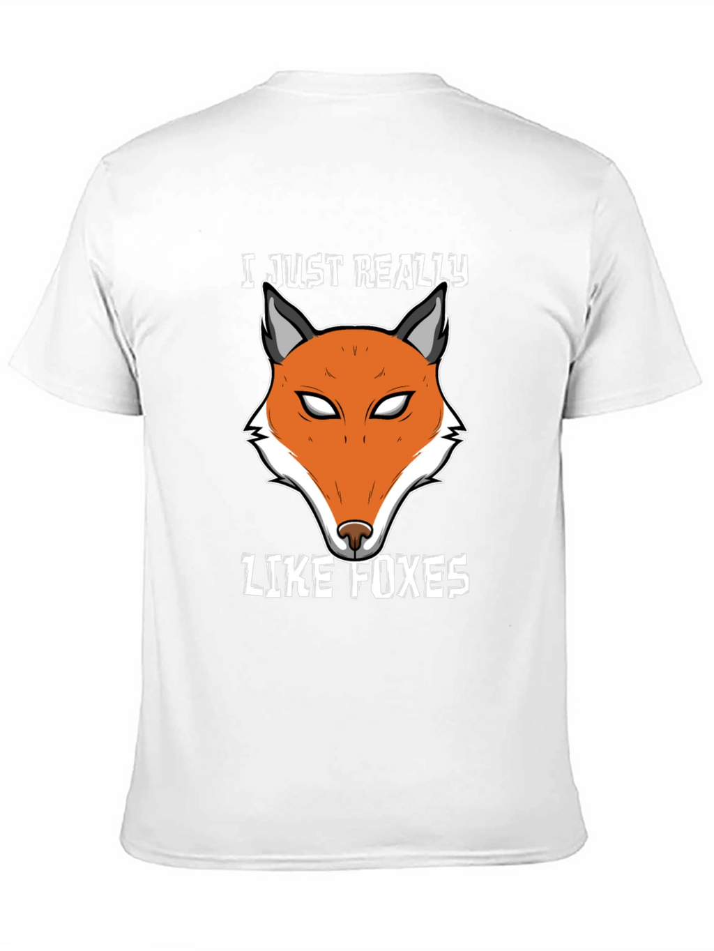 Fox Lover T-Shirt | Cute Fox Face Design