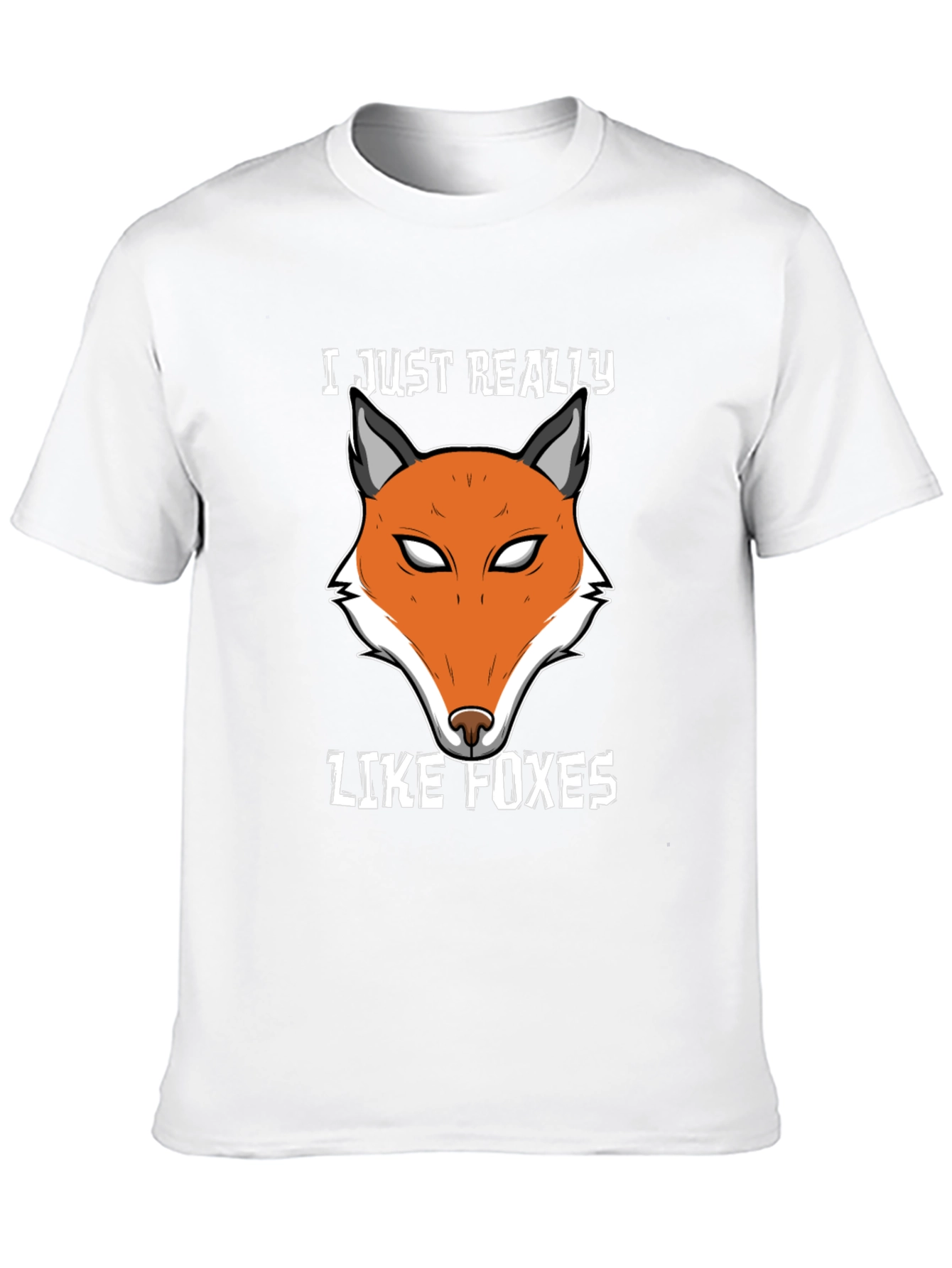 Fox Lover T-Shirt | Cute Fox Face Design