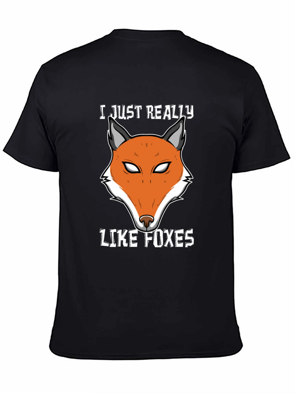 Fox Lover T-Shirt | Cute Fox Face Design