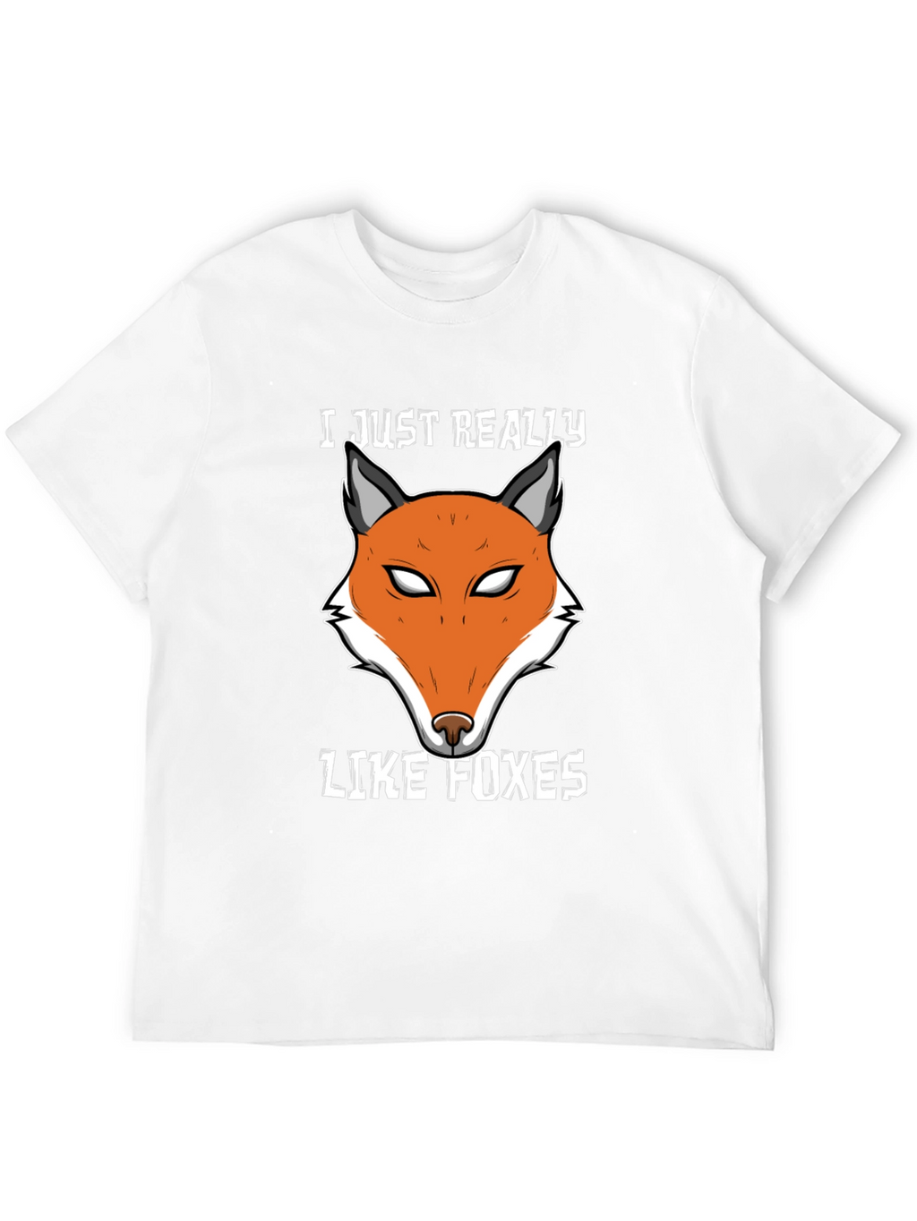 Fox Lover T-Shirt | Cute Fox Face Design