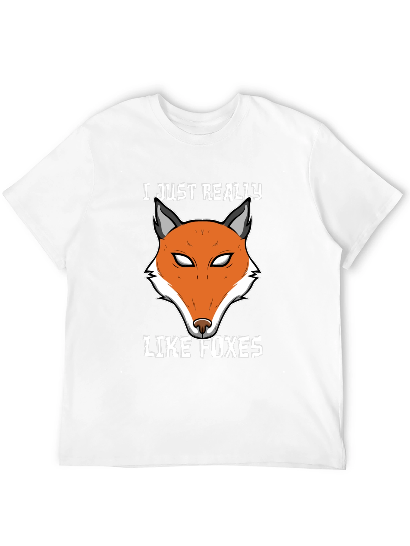 Fox Lover T-Shirt | Cute Fox Face Design
