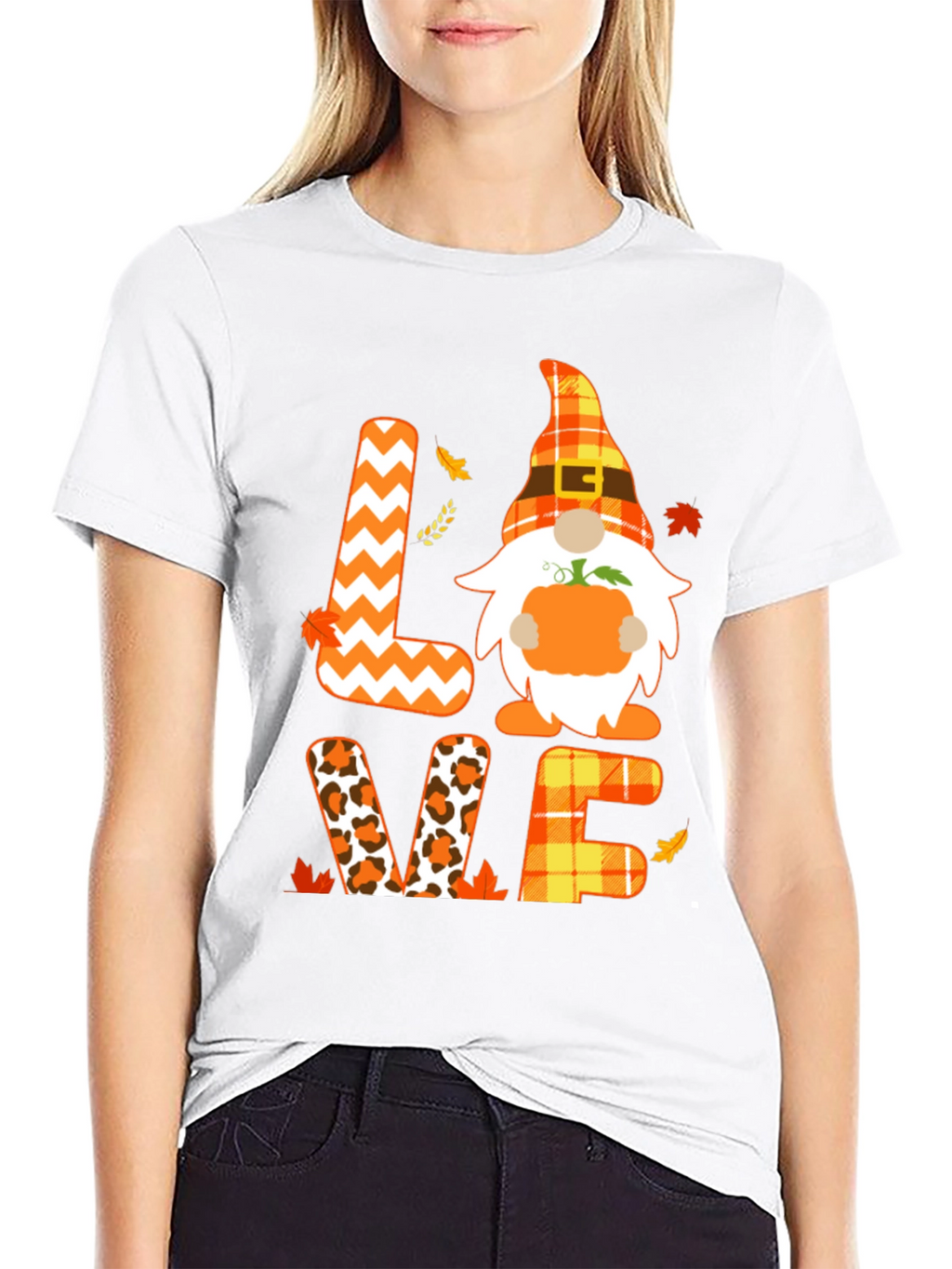 Fall Gnome Love T-Shirt