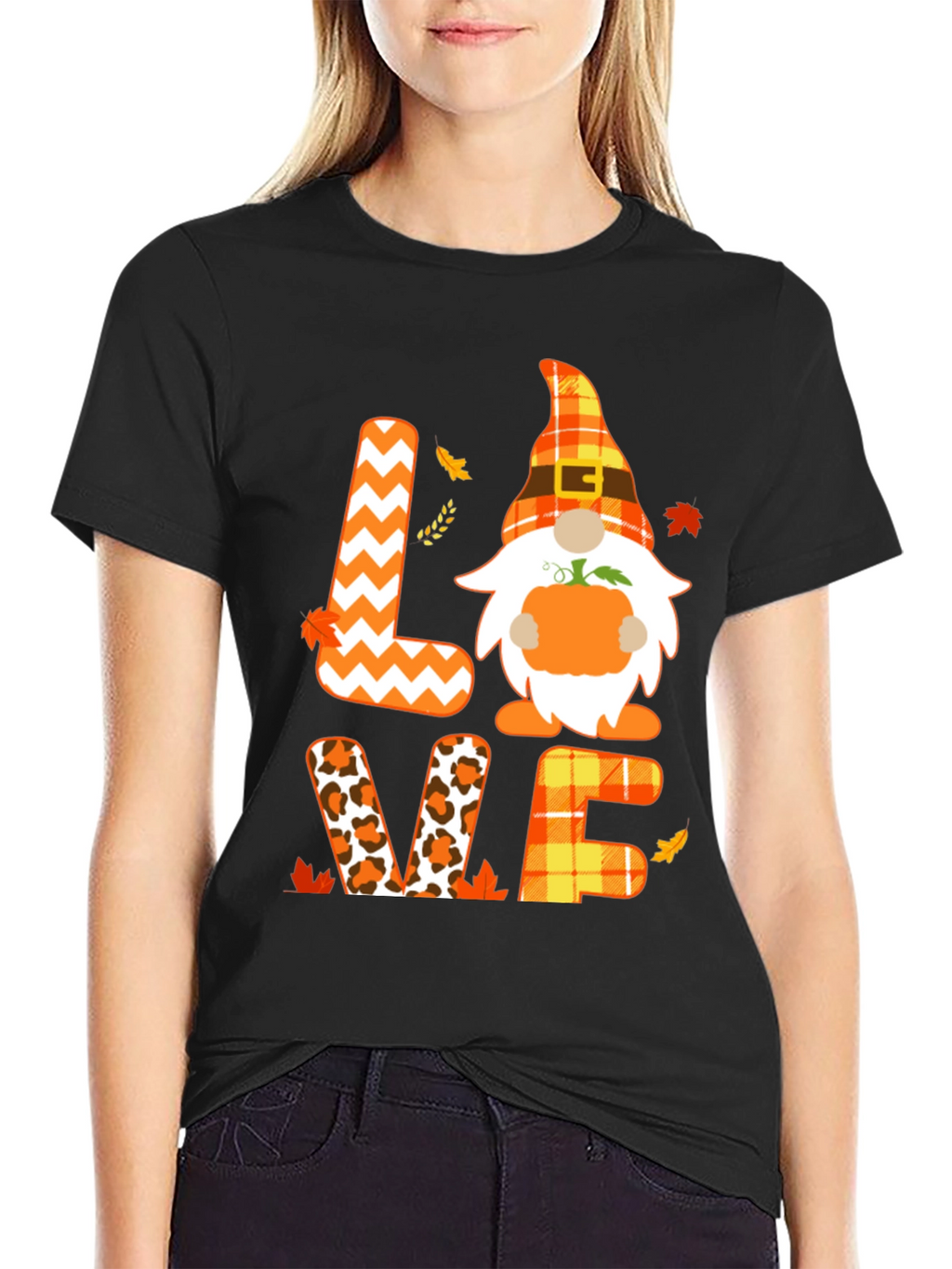 Fall Gnome Love T-Shirt