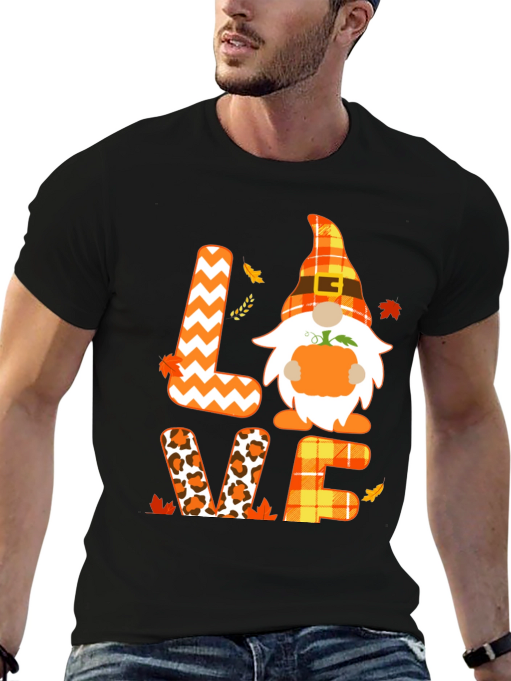 Fall Gnome Love T-Shirt