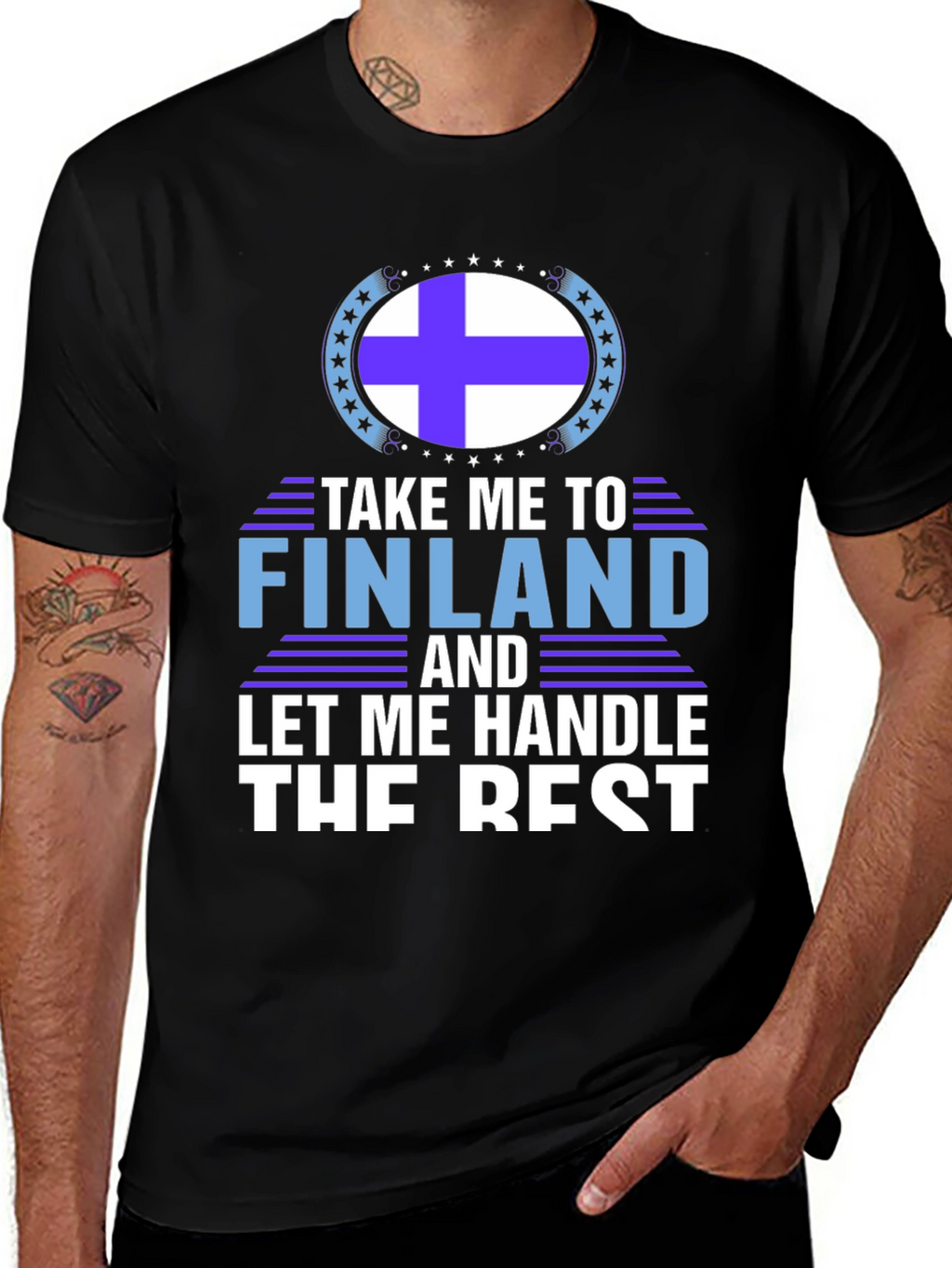 Finland Graphic T-Shirt - Take Me To Finland