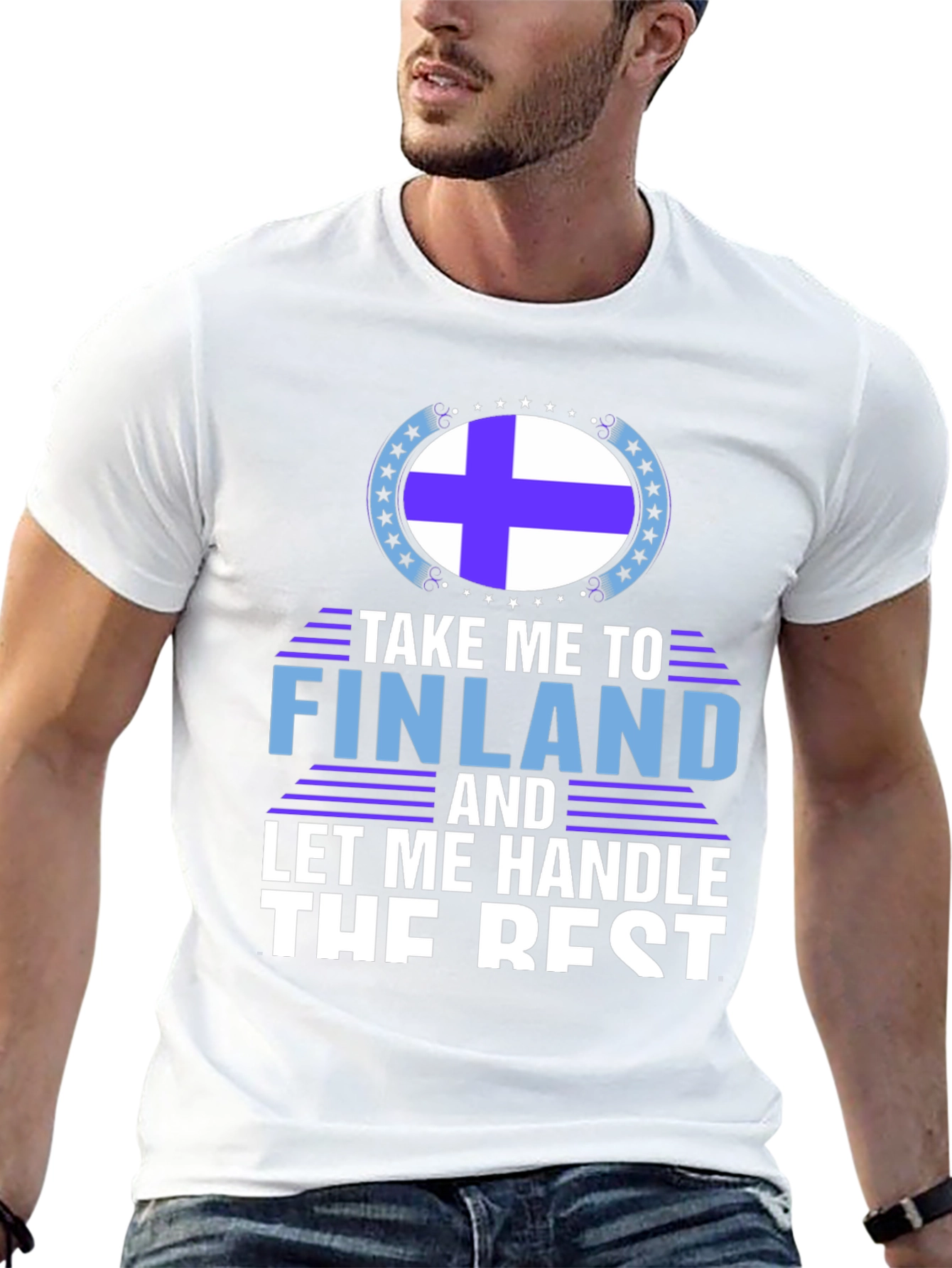 Finland Graphic T-Shirt - Take Me To Finland