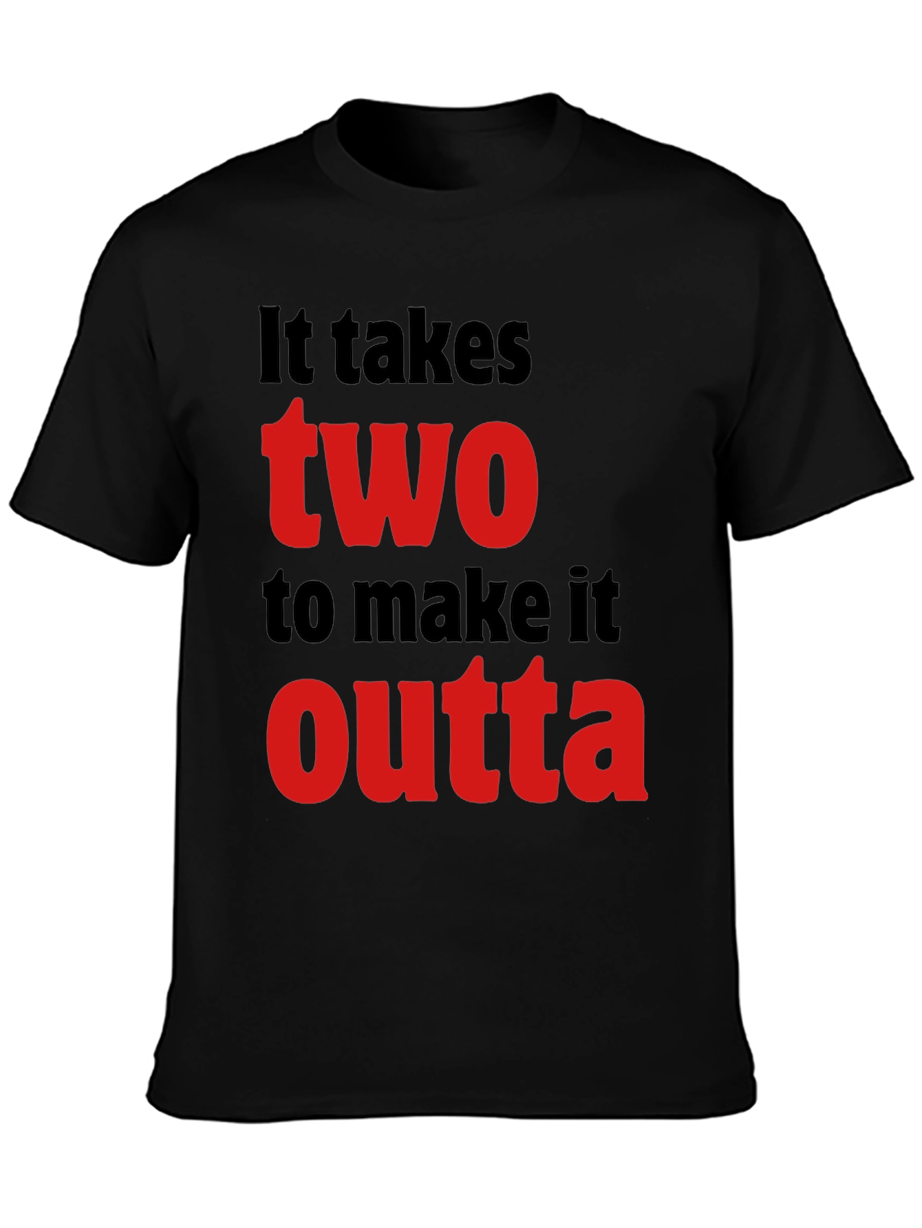 It Takes Two T-Shirt - Stylish Graphic Tee