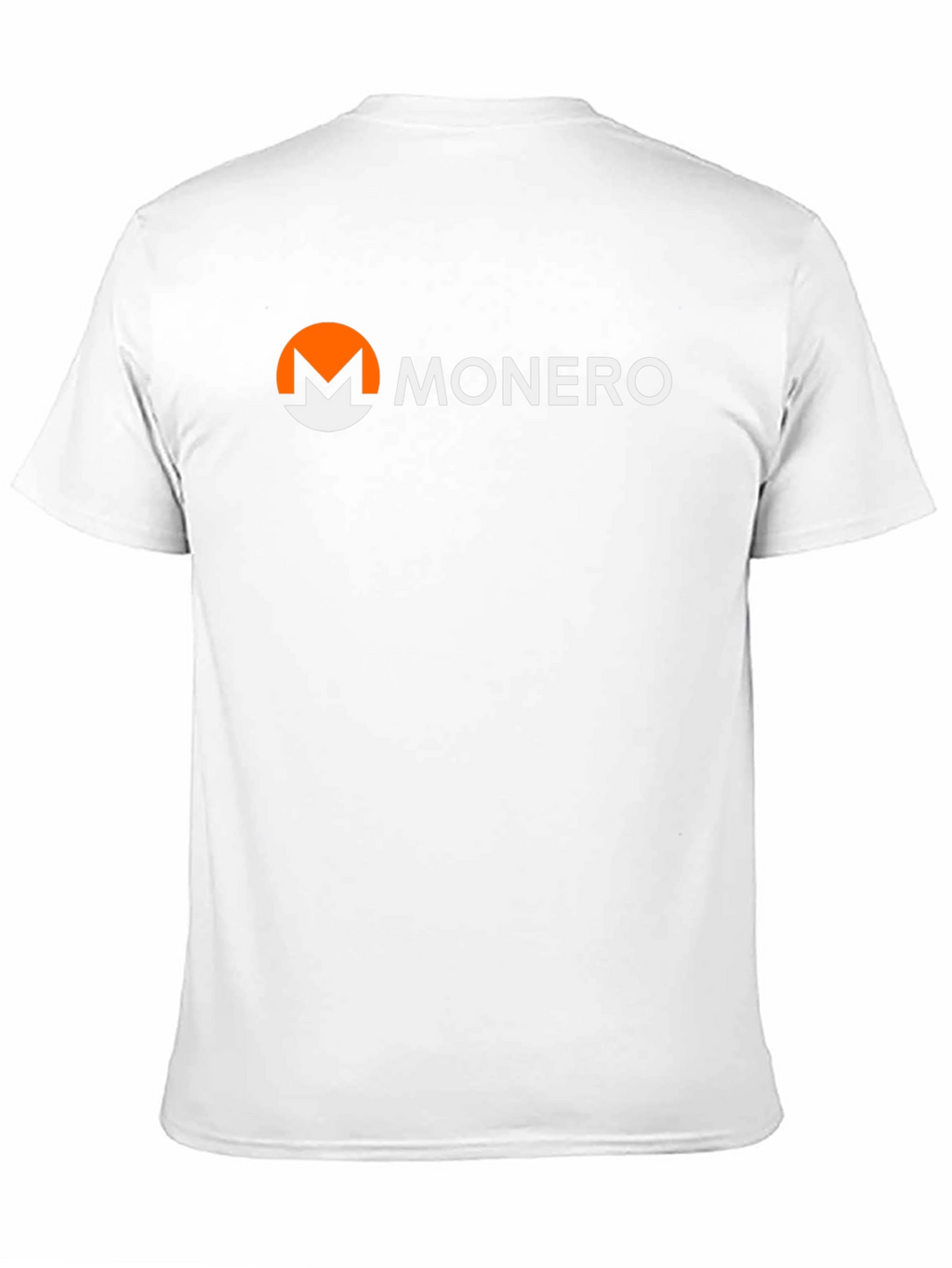 Monero Crypto T-Shirt - Black Short Sleeve Casual